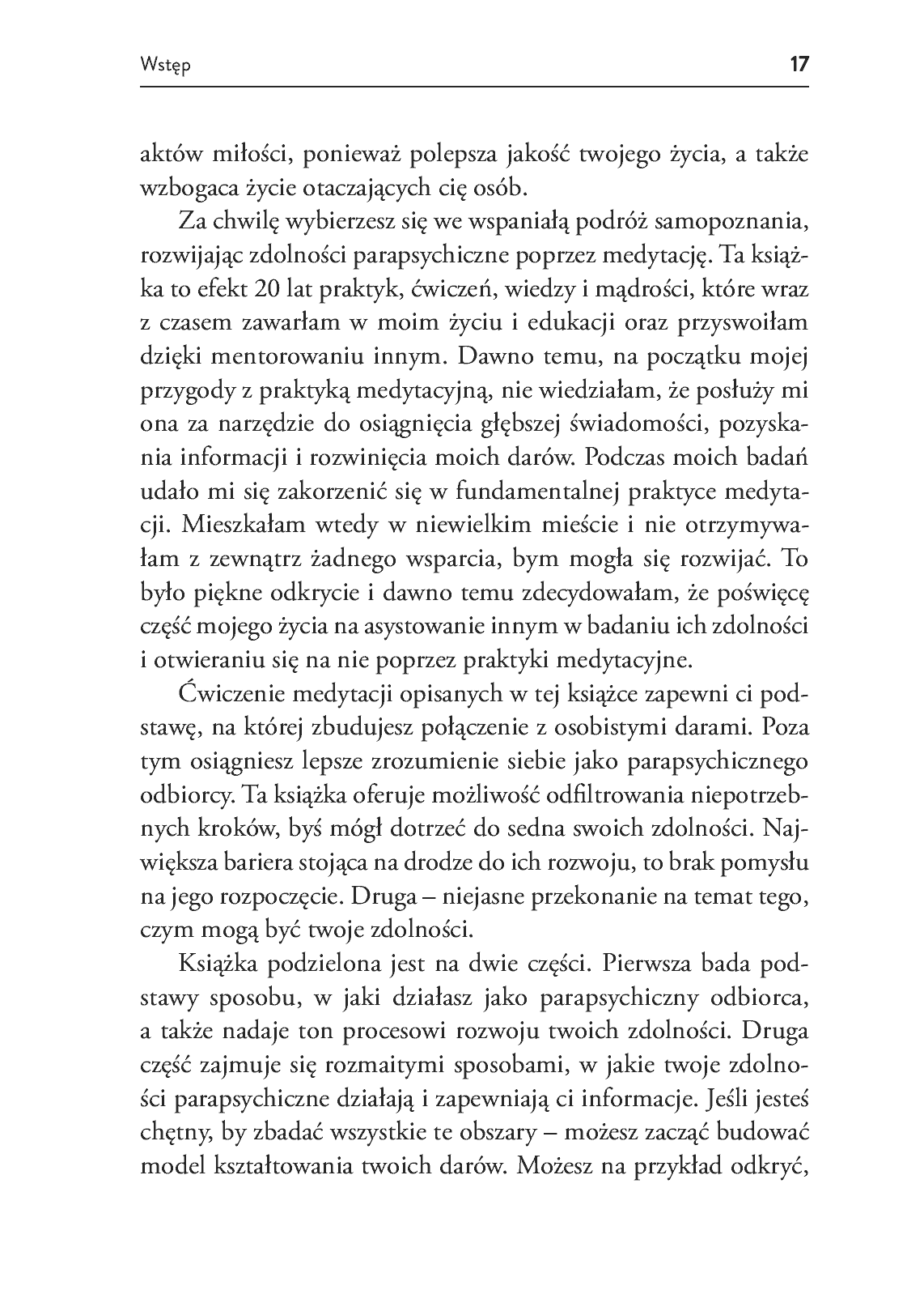 Fragment „Medytacje na obudzenie szóstego zmysłu” — strona 15 z 20