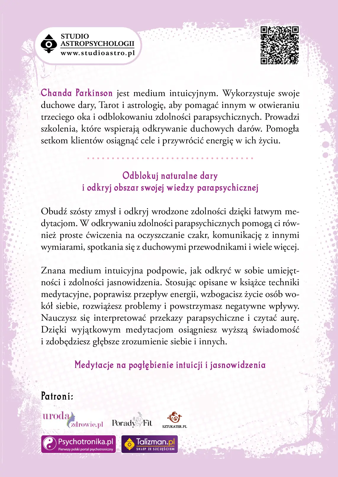 Fragment „Medytacje na obudzenie szóstego zmysłu” — strona 20 z 20