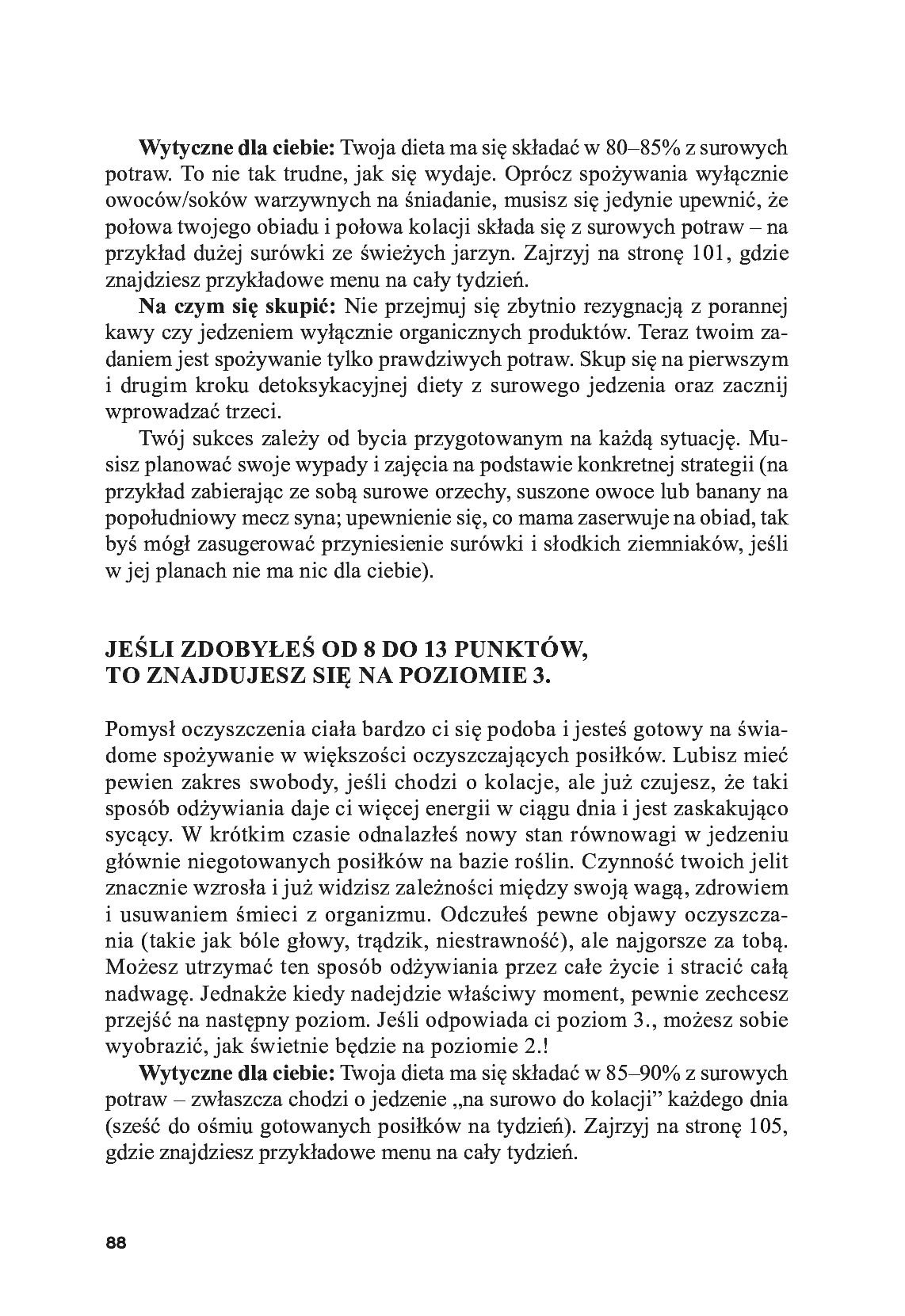 Fragment „Surowa dieta oczyszczająca” — strona 18 z 21