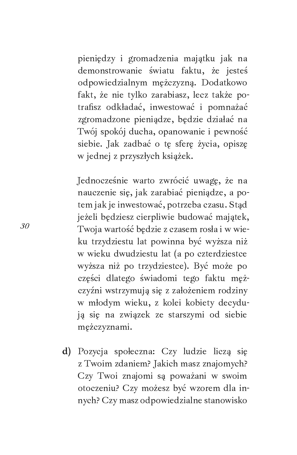 Fragment „Tajemnice młodych kobiet. Oczaruj studentki” — strona 30 z 30