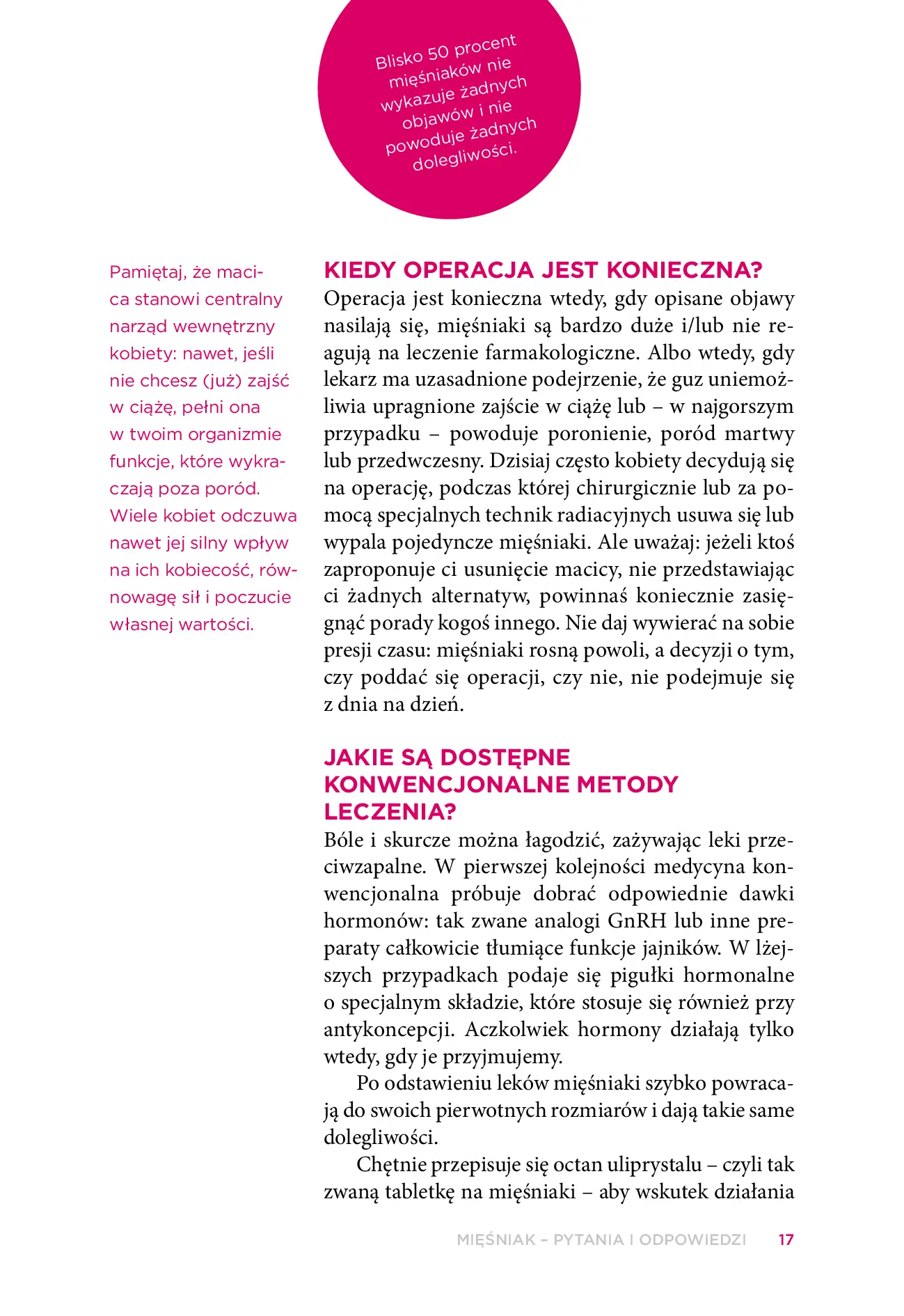 Fragment „Mięśniaki macicy. Diagnoza i samodzielne leczenie” — strona 15 z 20
