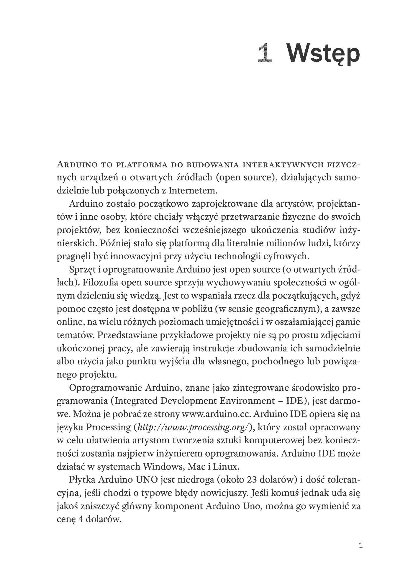 Fragment „Wprowadzenie do Arduino, wyd. II” — strona 14 z 30