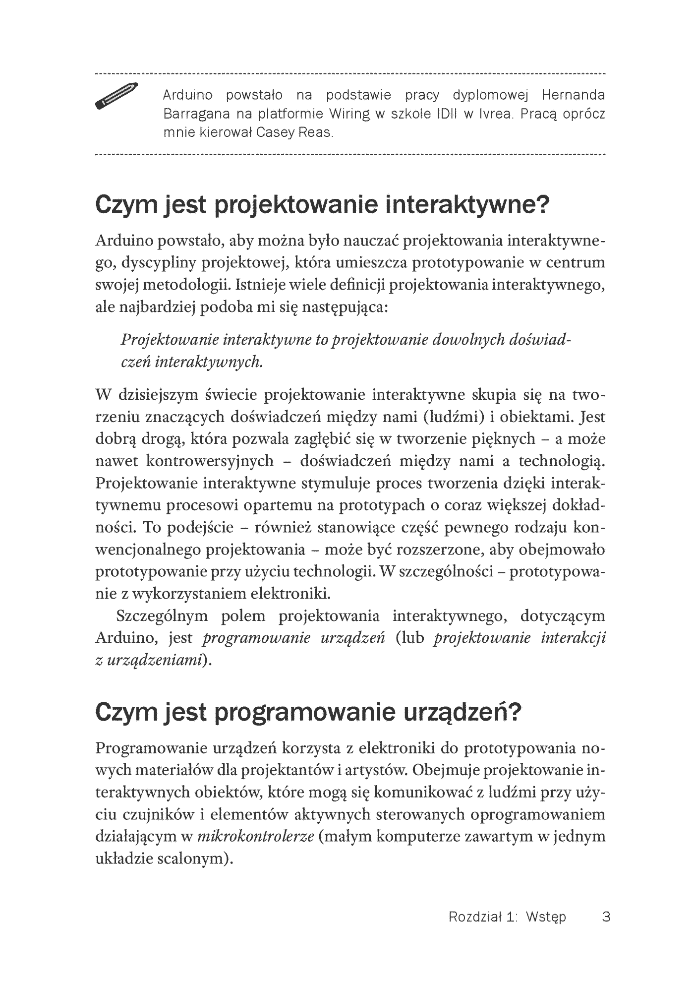 Fragment „Wprowadzenie do Arduino, wyd. II” — strona 16 z 30