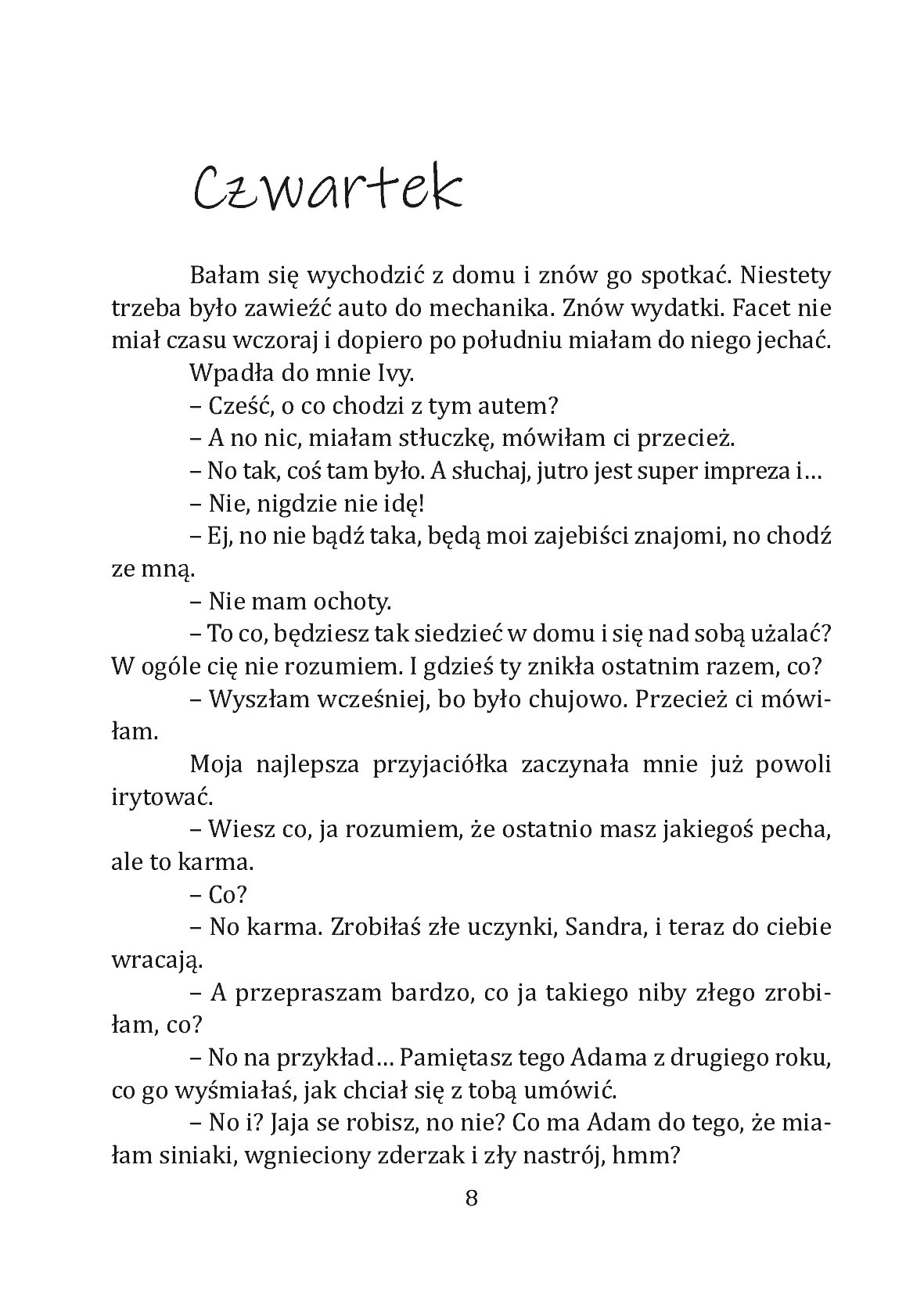 Fragment „Sandra Zamora - Jego laleczka” — strona 8 z 23