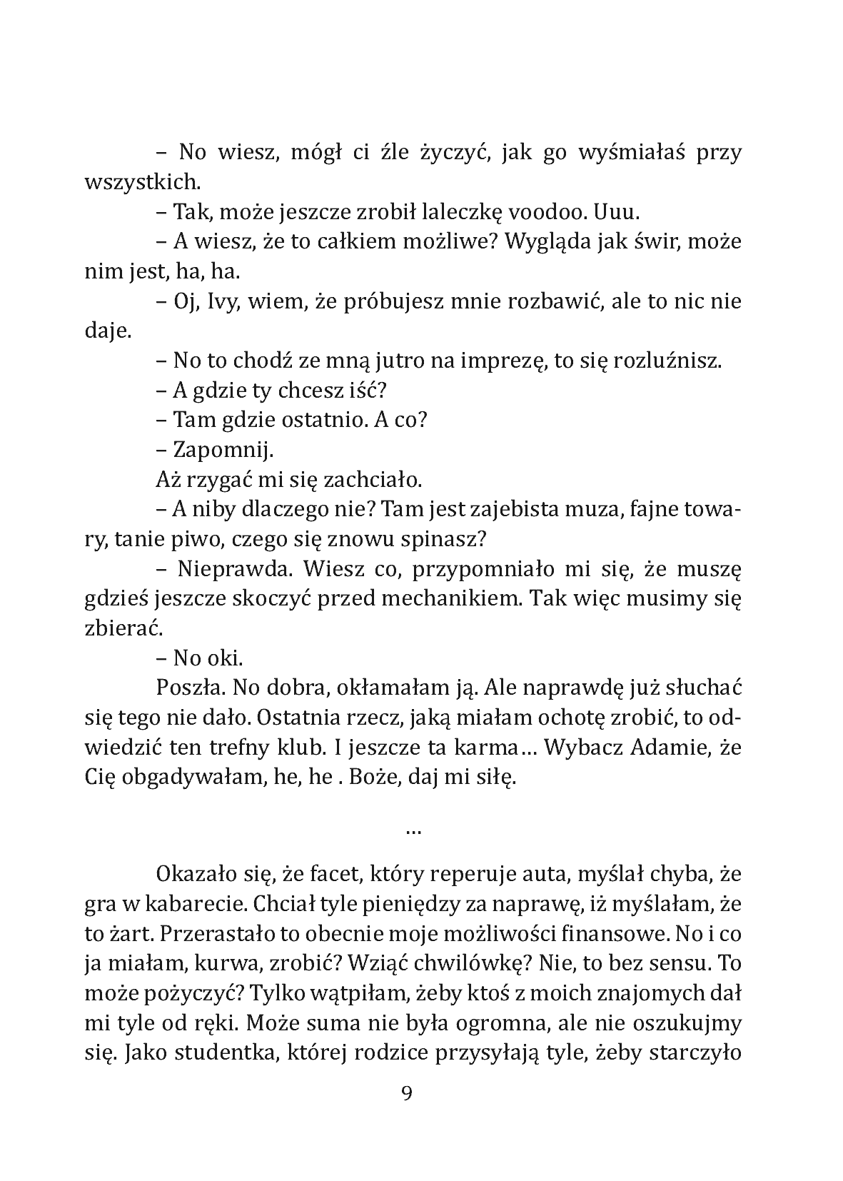 Fragment „Sandra Zamora - Jego laleczka” — strona 9 z 23
