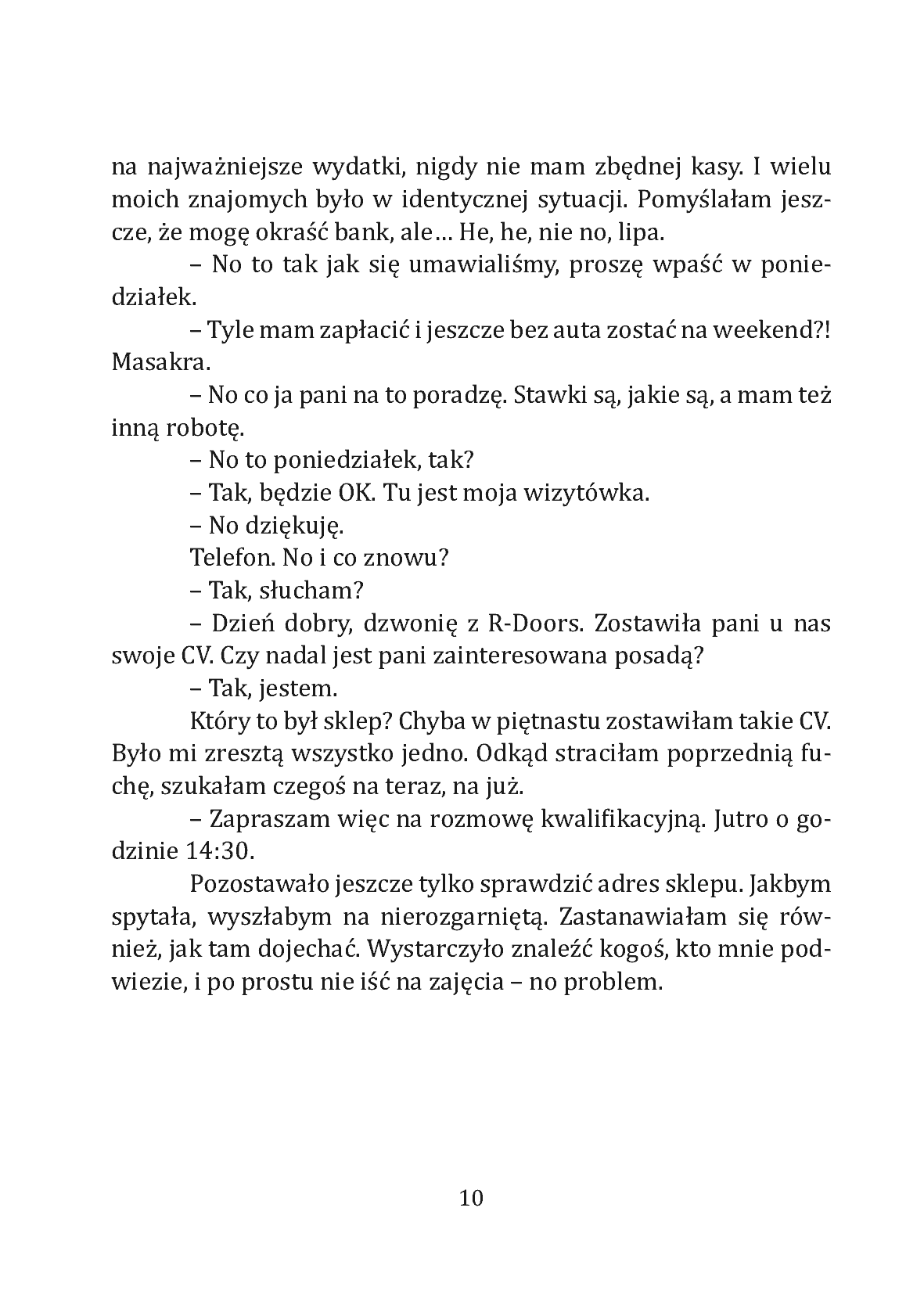 Fragment „Sandra Zamora - Jego laleczka” — strona 10 z 23