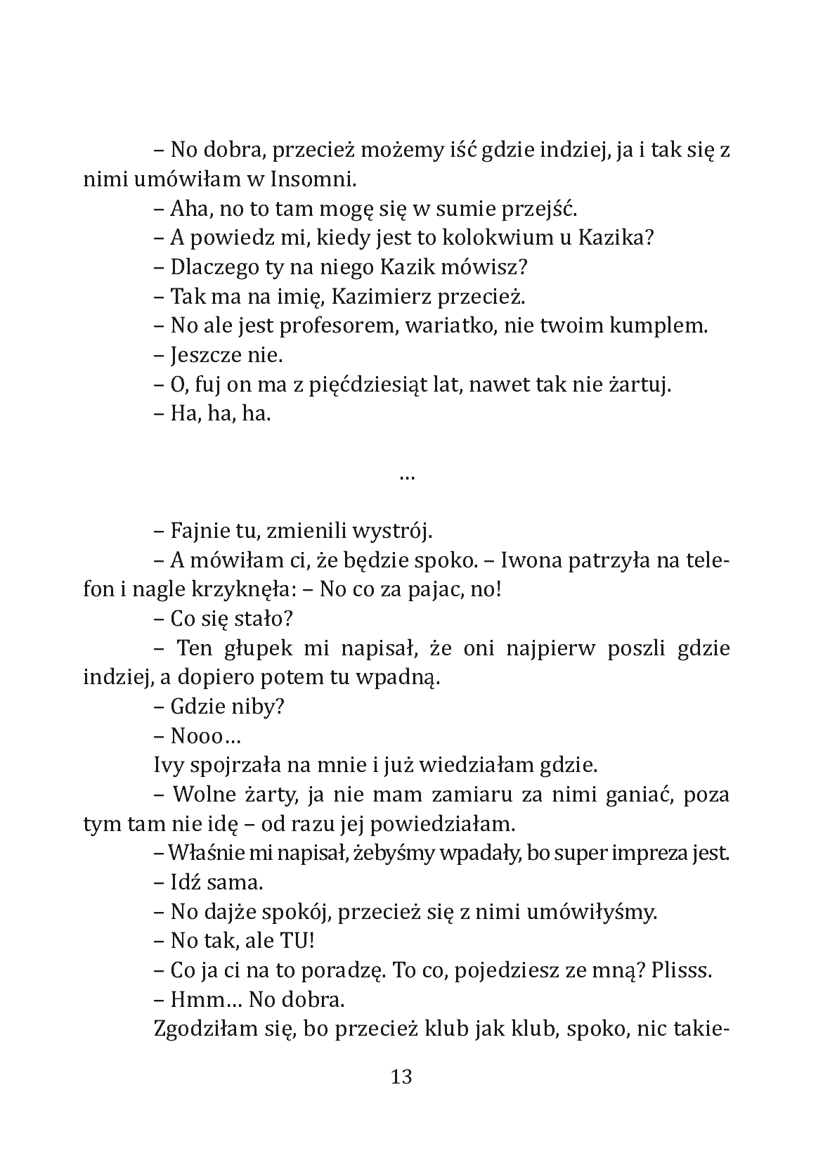 Fragment „Sandra Zamora - Jego laleczka” — strona 13 z 23