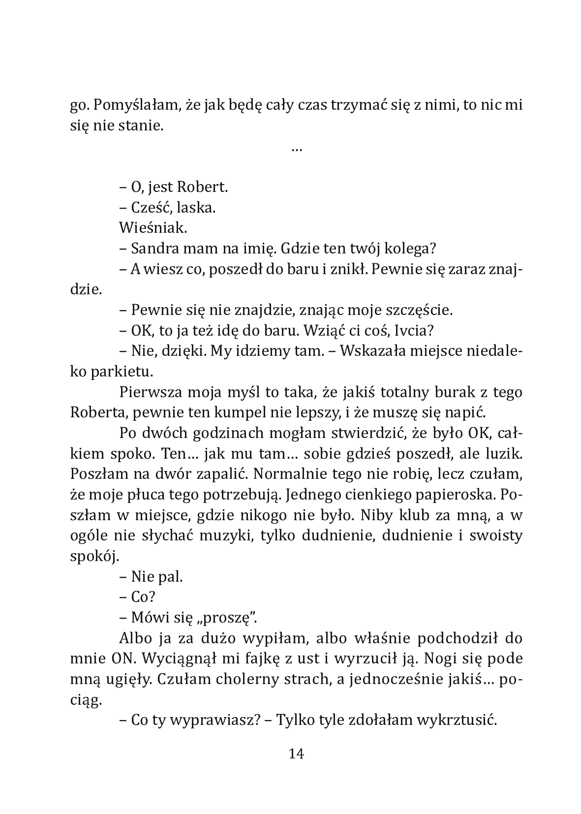 Fragment „Sandra Zamora - Jego laleczka” — strona 14 z 23