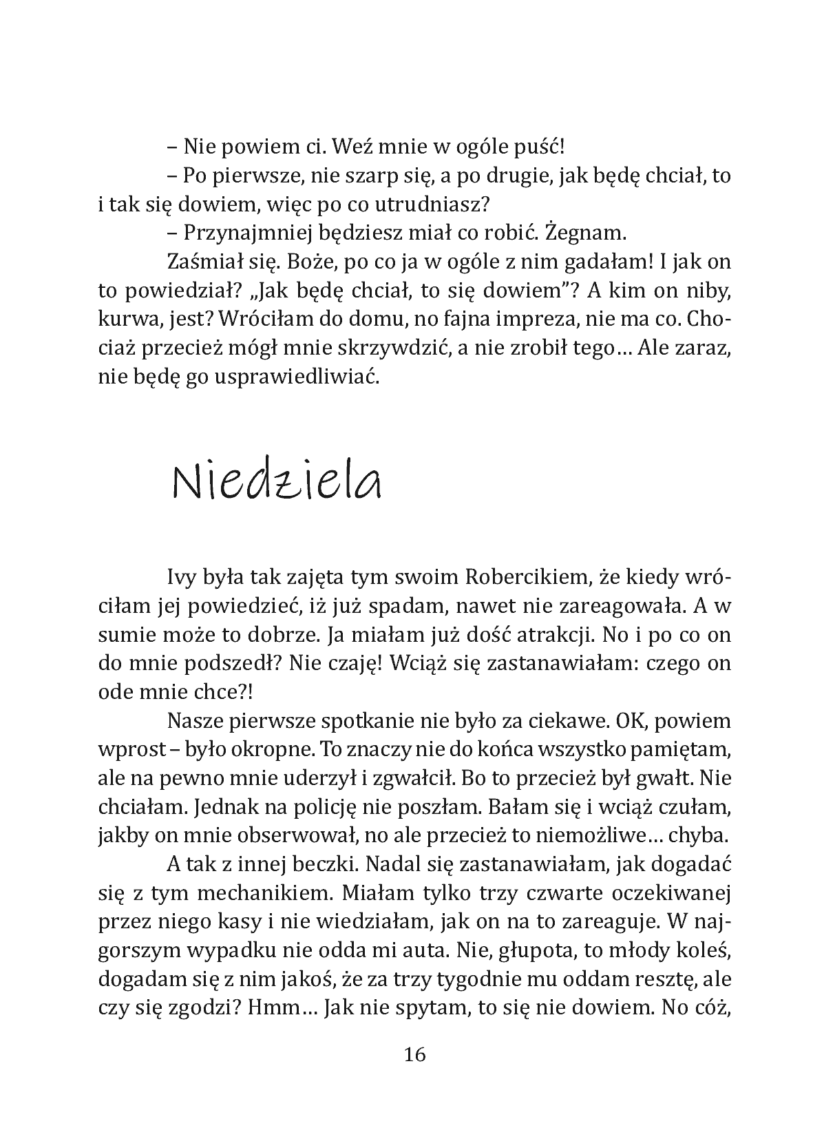 Fragment „Sandra Zamora - Jego laleczka” — strona 16 z 23