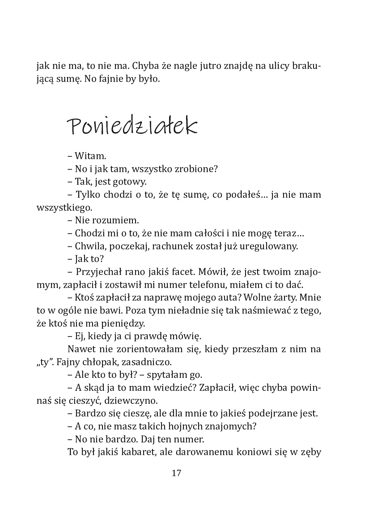 Fragment „Sandra Zamora - Jego laleczka” — strona 17 z 23