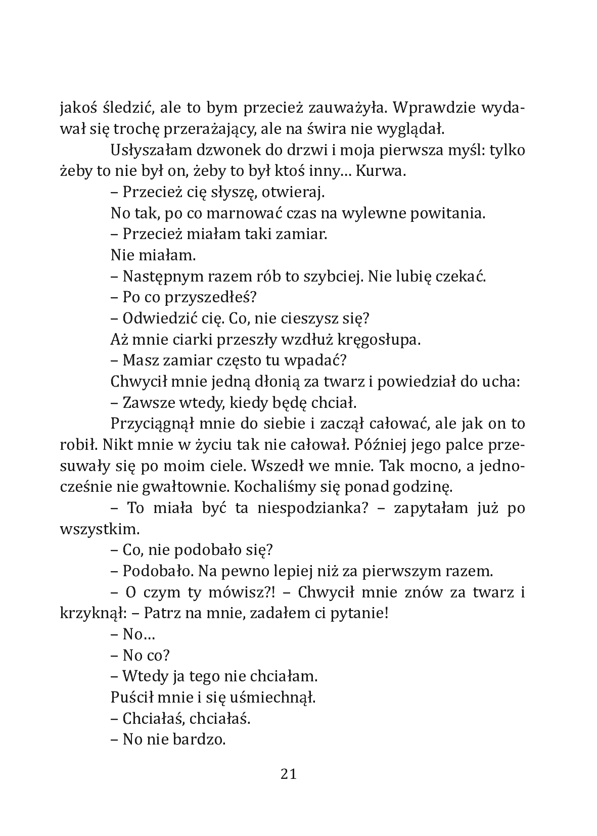Fragment „Sandra Zamora - Jego laleczka” — strona 21 z 23