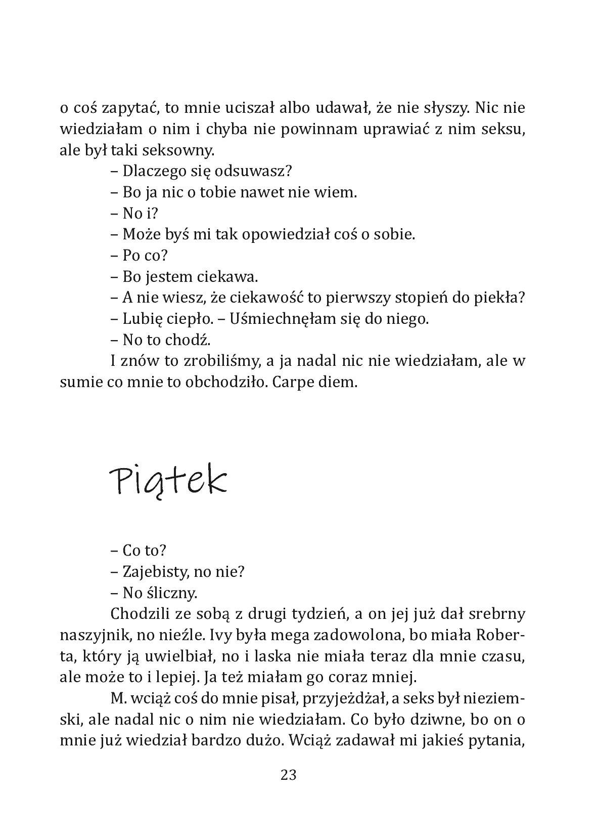 Fragment „Sandra Zamora - Jego laleczka” — strona 23 z 23