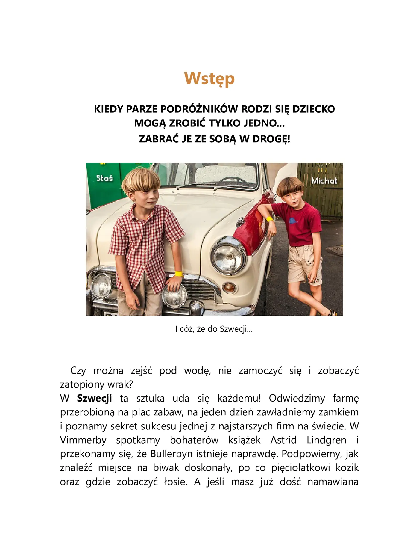 Fragment „Z dzieckiem w podróży - SZWECJA” — strona 3 z 30