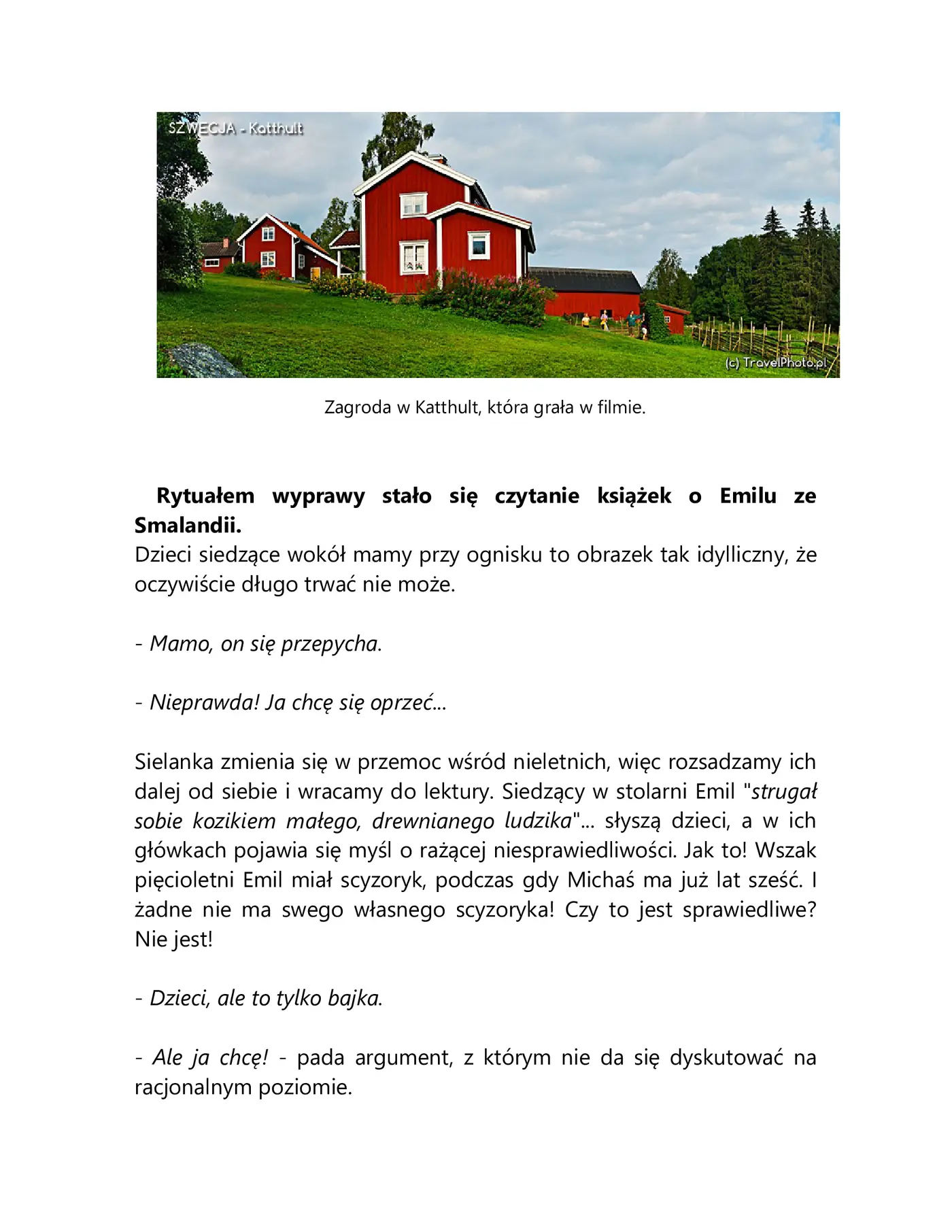 Fragment „Z dzieckiem w podróży - SZWECJA” — strona 29 z 30