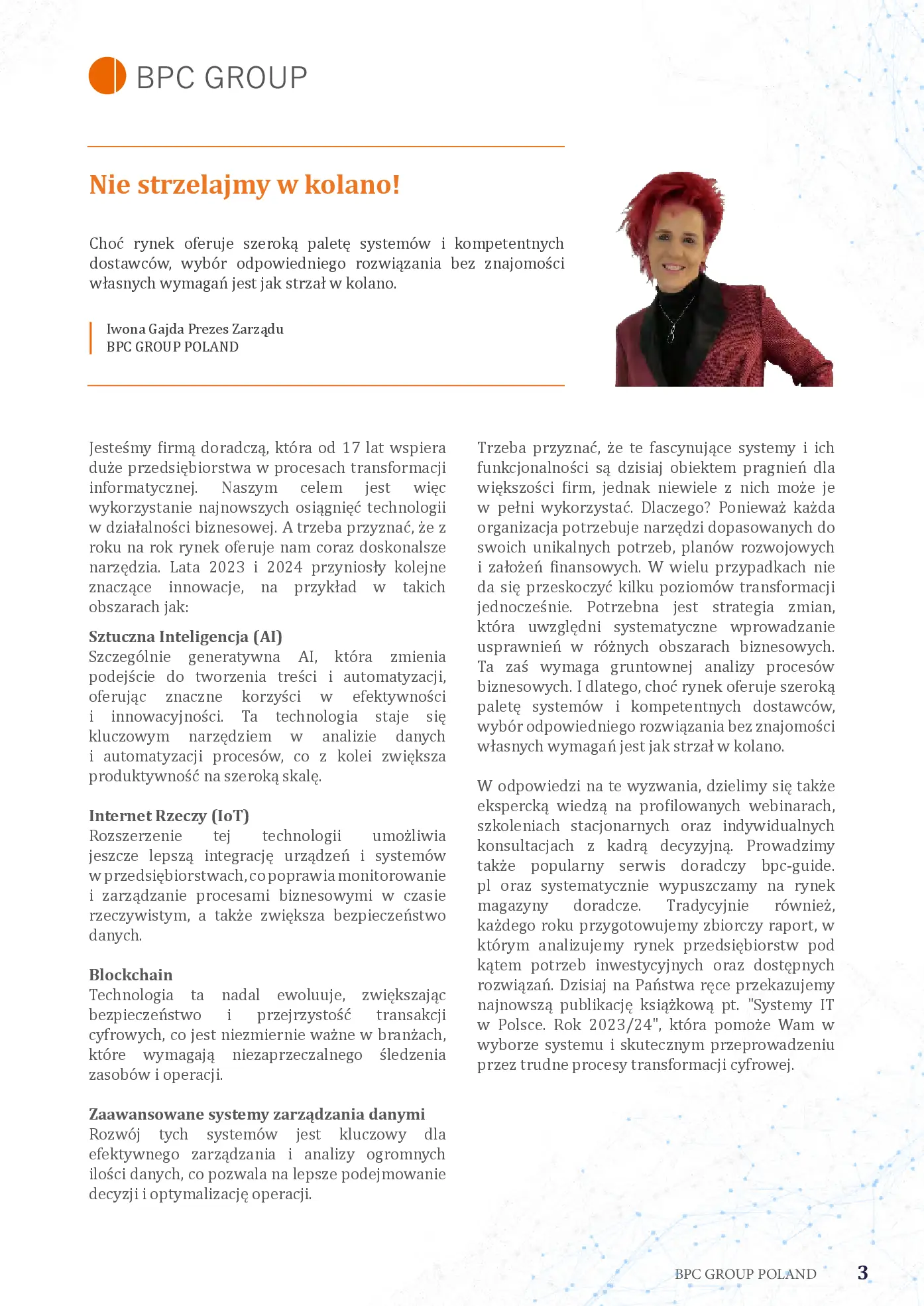 Fragment „Systemy IT w Polsce” — strona 3 z 10