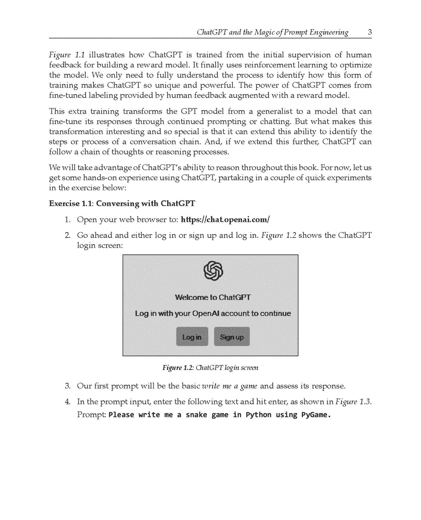 Fragment „Learn Python Game Development with ChatGPT” — strona 19 z 21