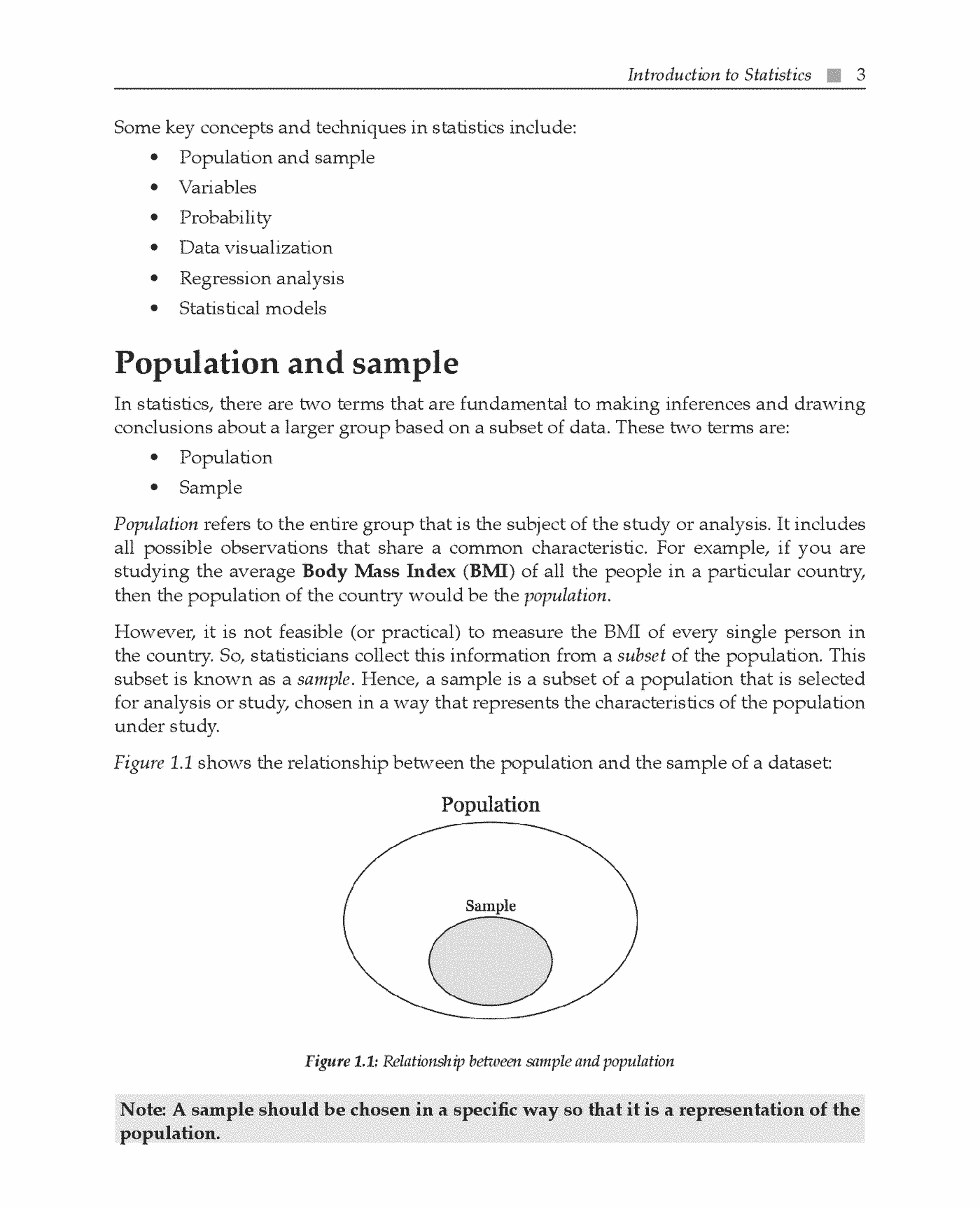 Fragment „Implementing Statistics with Python” — strona 25 z 27