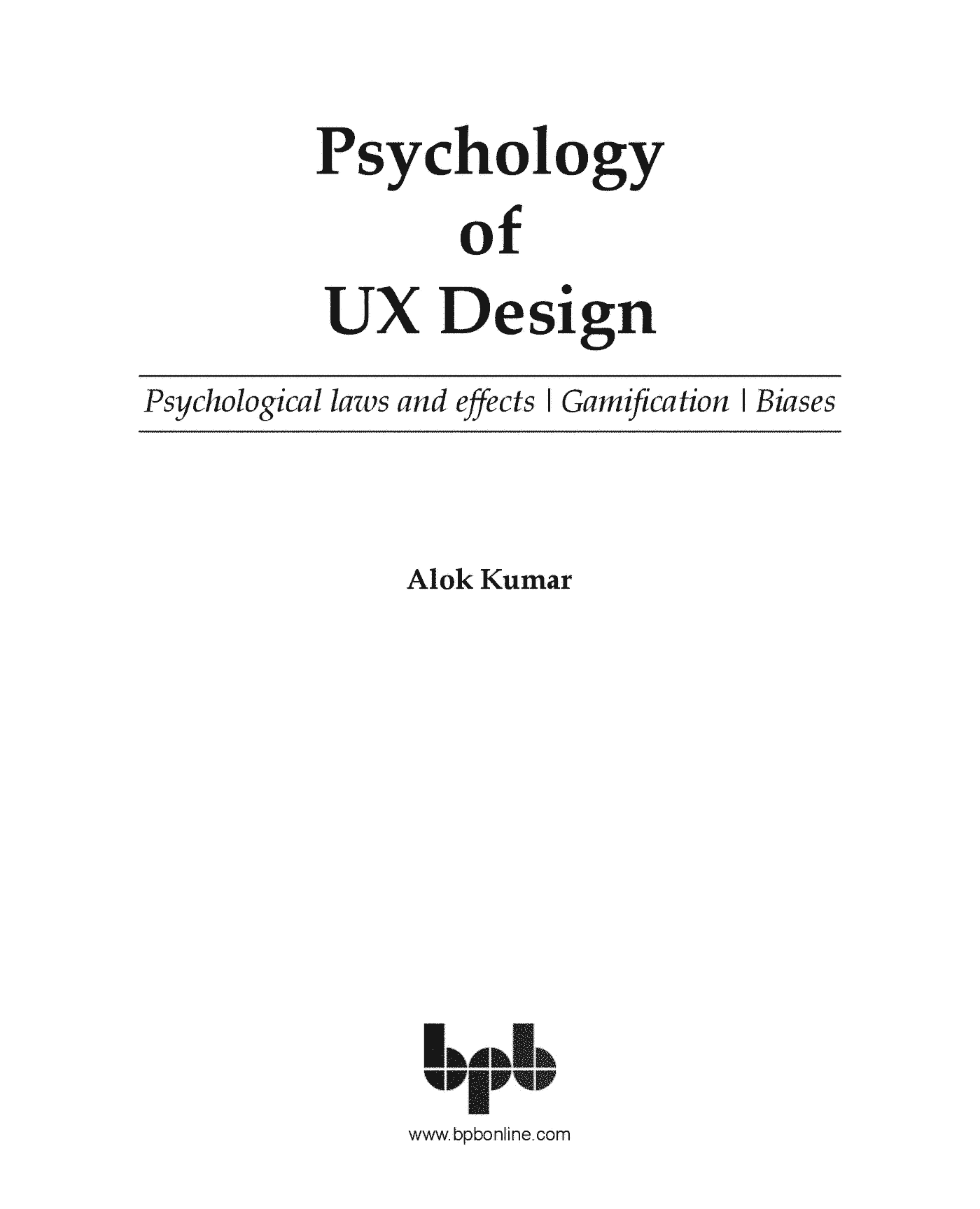 Fragment „Psychology of UX Design” — strona 1 z 23