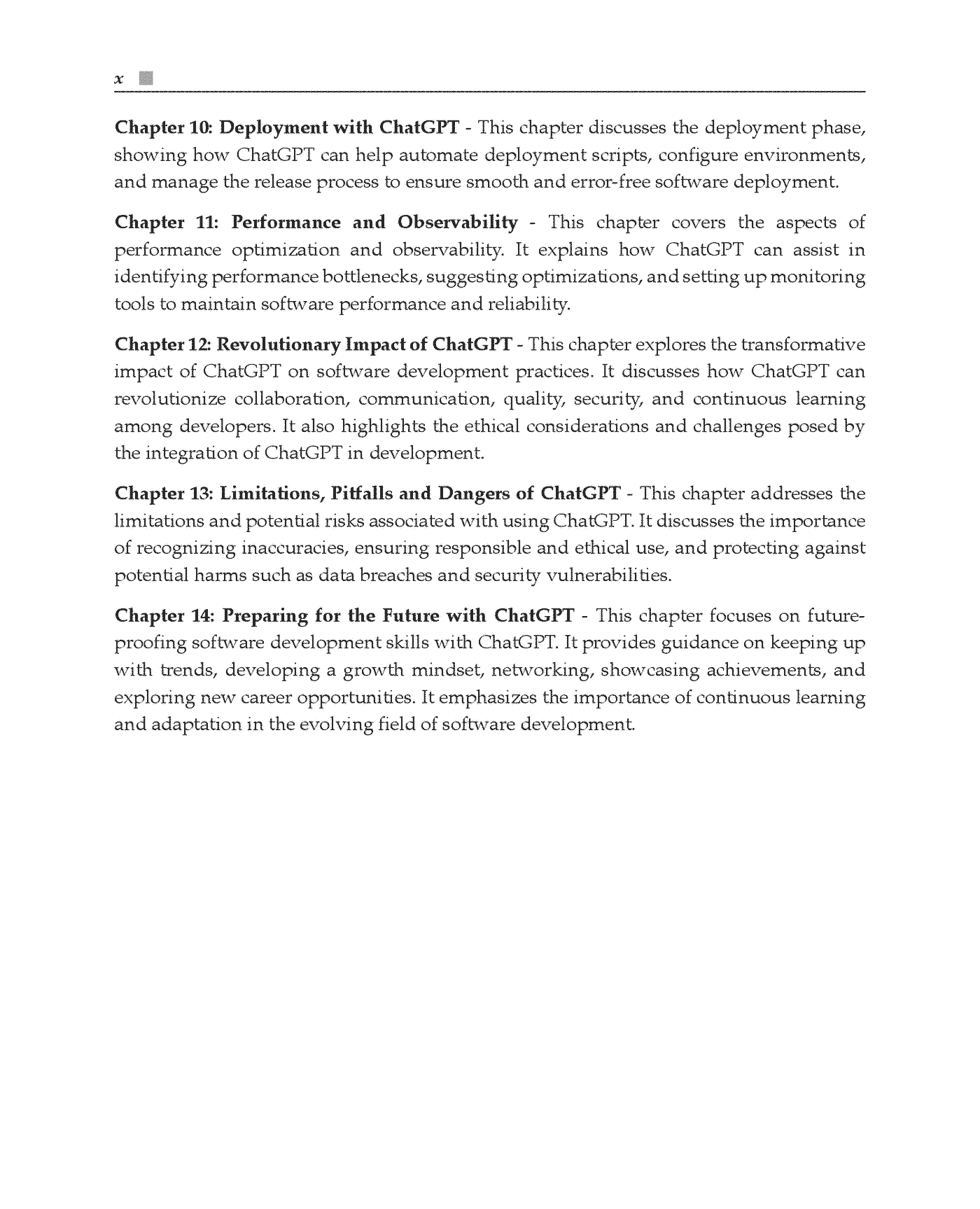 Fragment „Modern Python Programming using ChatGPT” — strona 10 z 30