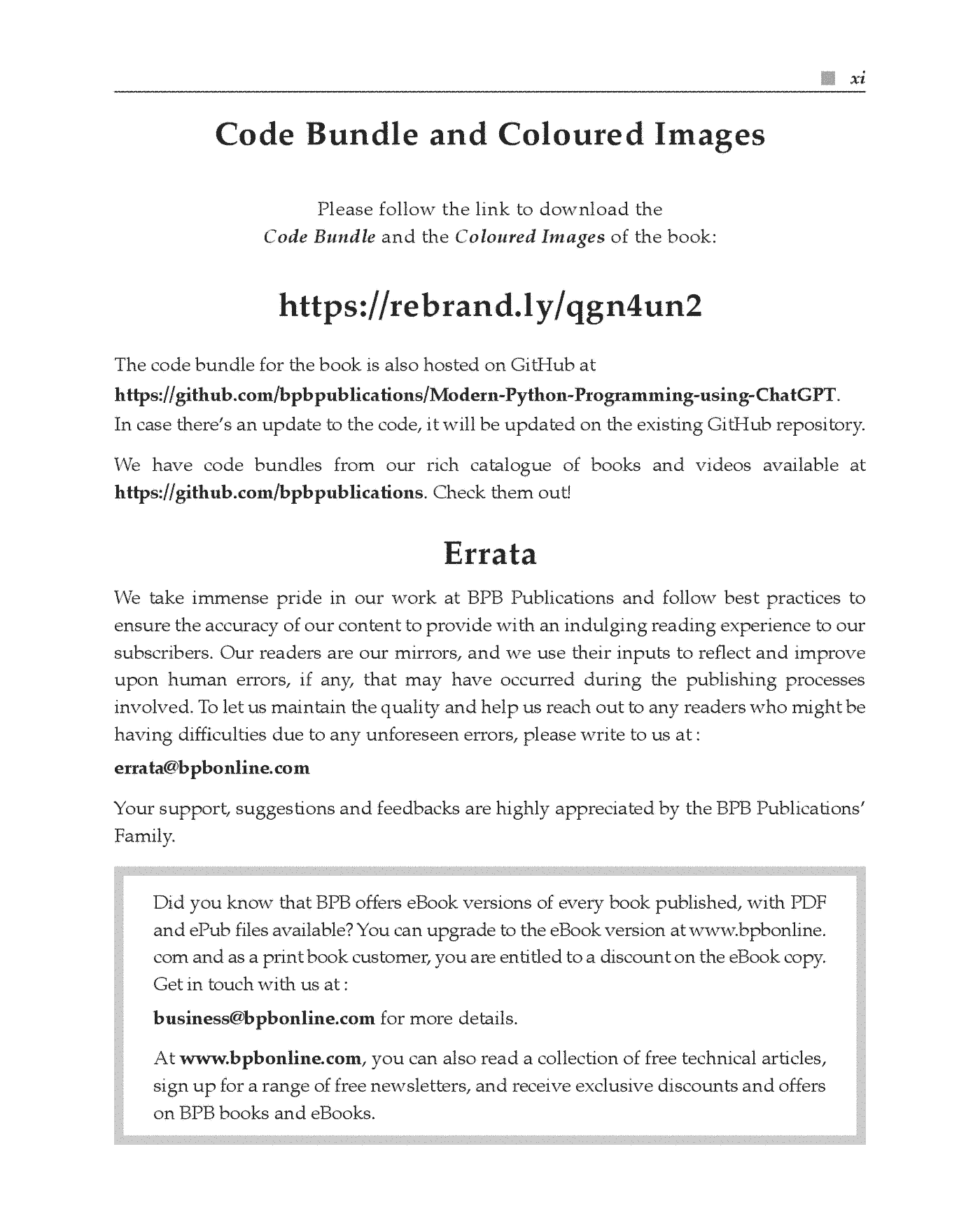 Fragment „Modern Python Programming using ChatGPT” — strona 11 z 30