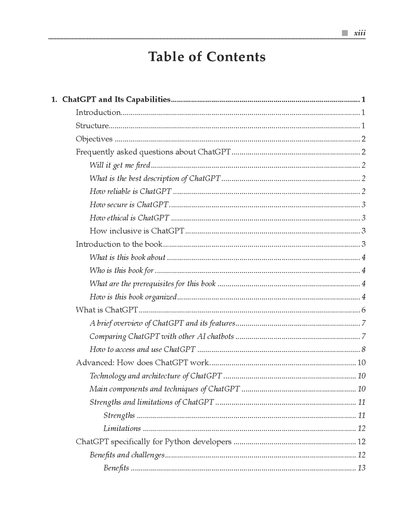 Fragment „Modern Python Programming using ChatGPT” — strona 13 z 30