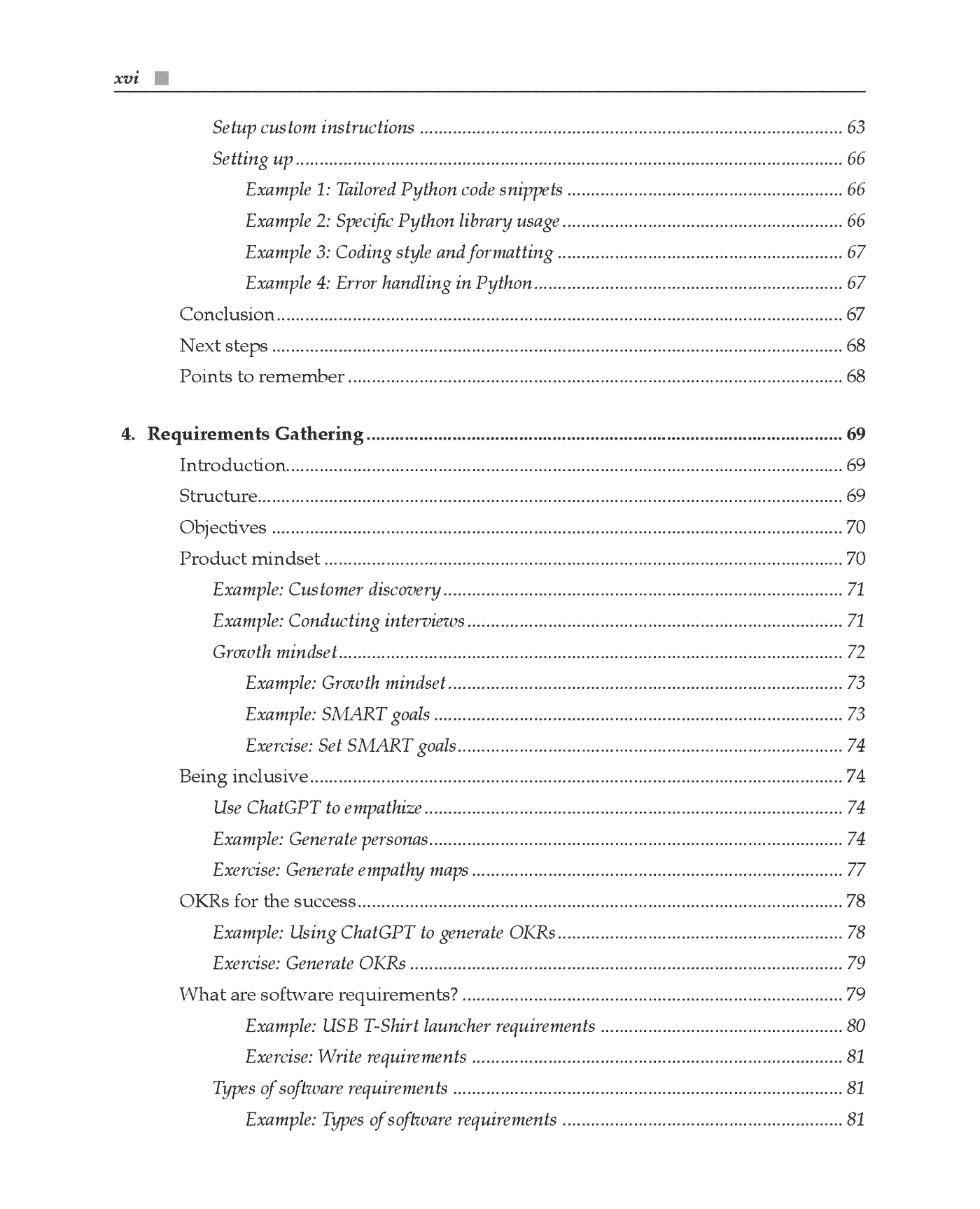 Fragment „Modern Python Programming using ChatGPT” — strona 16 z 30