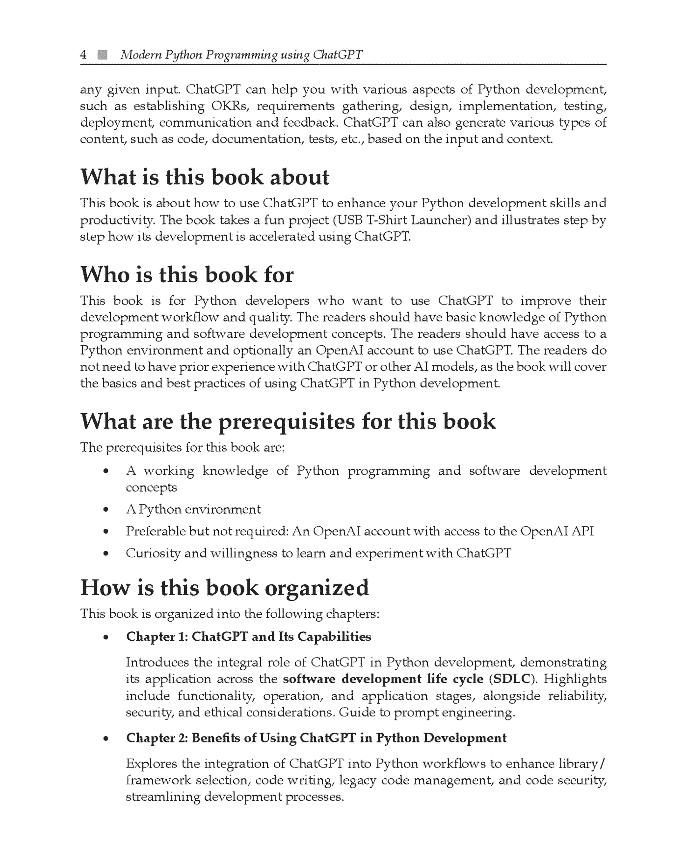Fragment „Modern Python Programming using ChatGPT” — strona 30 z 30
