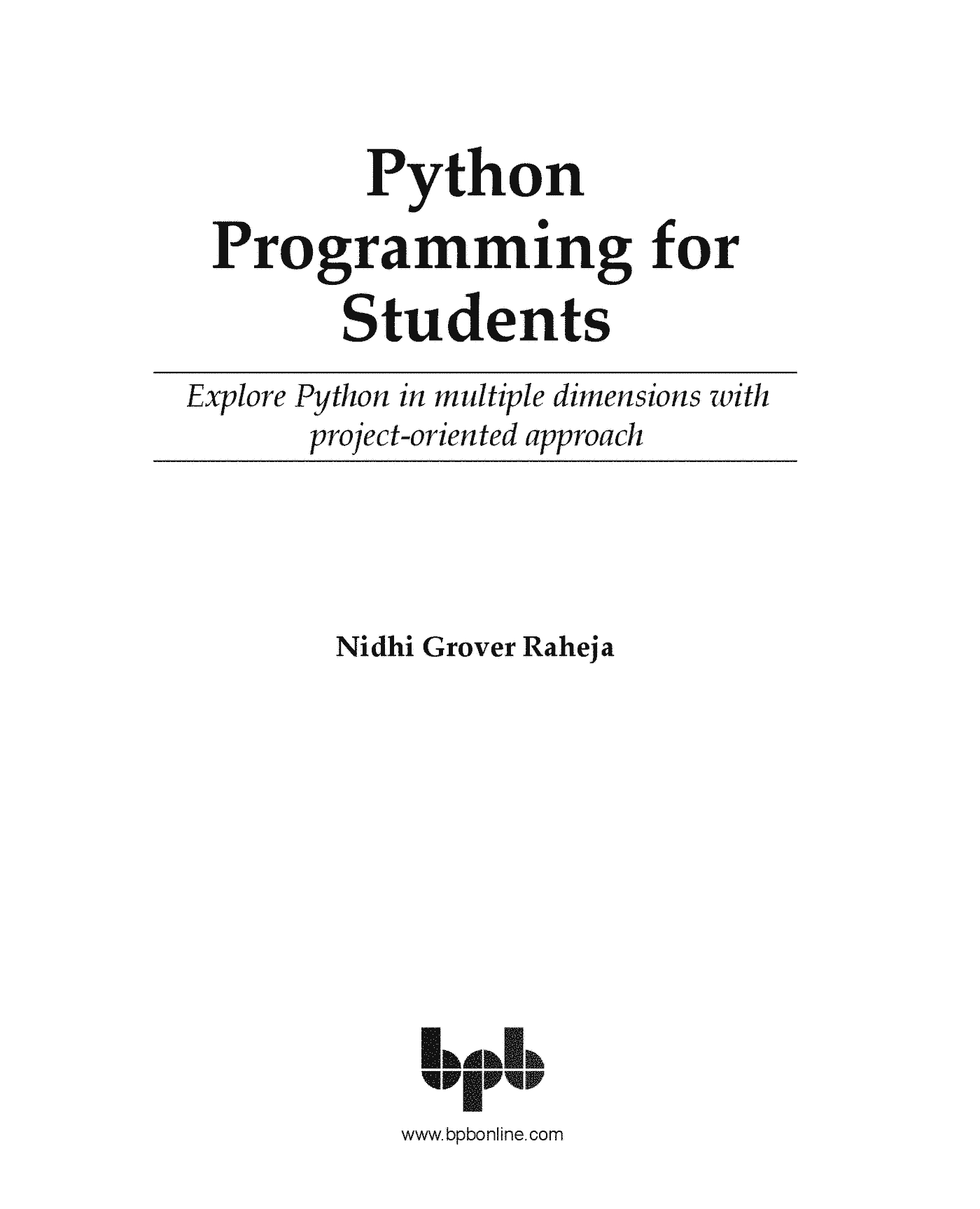 Fragment „Python Programming for Students” — strona 1 z 25