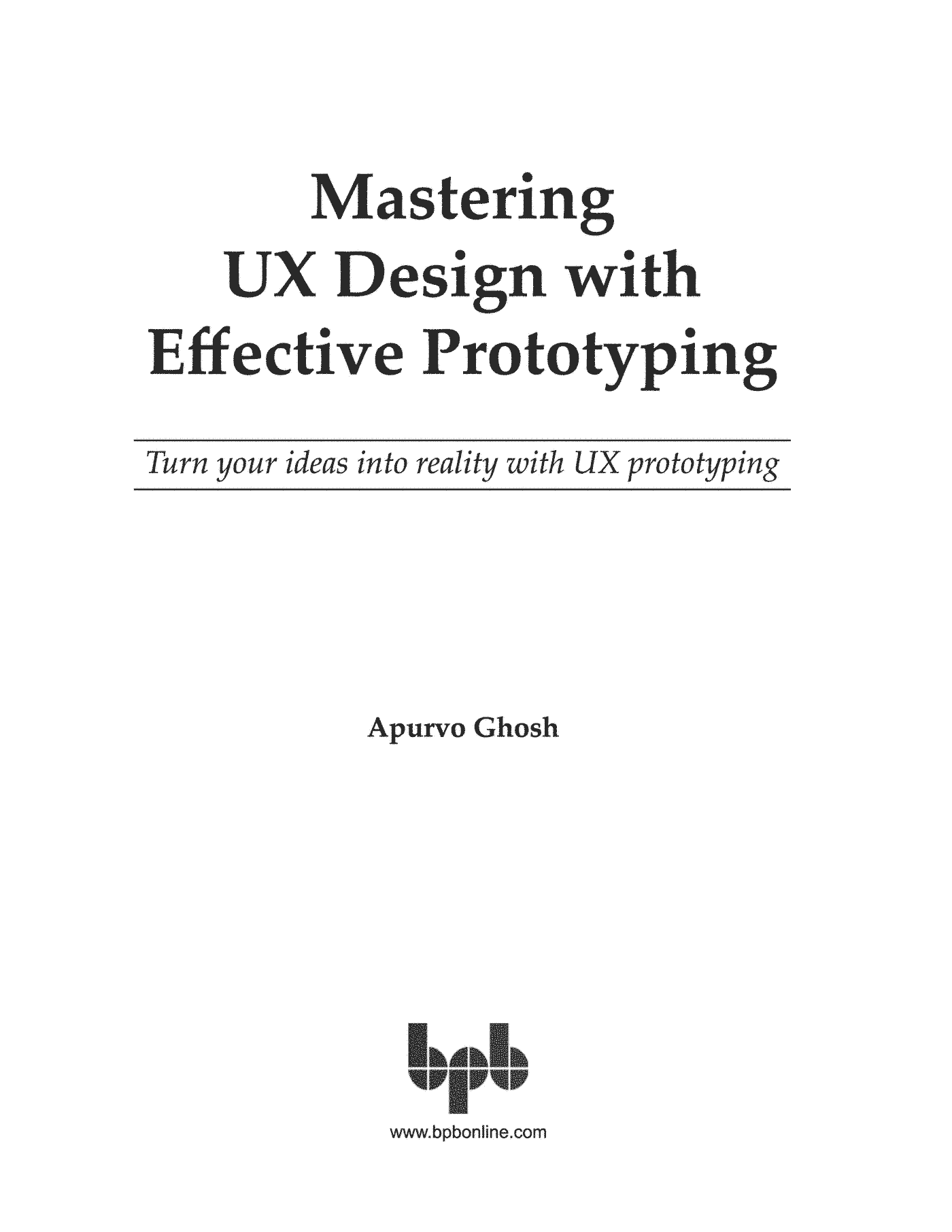 Fragment „Mastering UX Design with Effective Prototyping” — strona 1 z 30