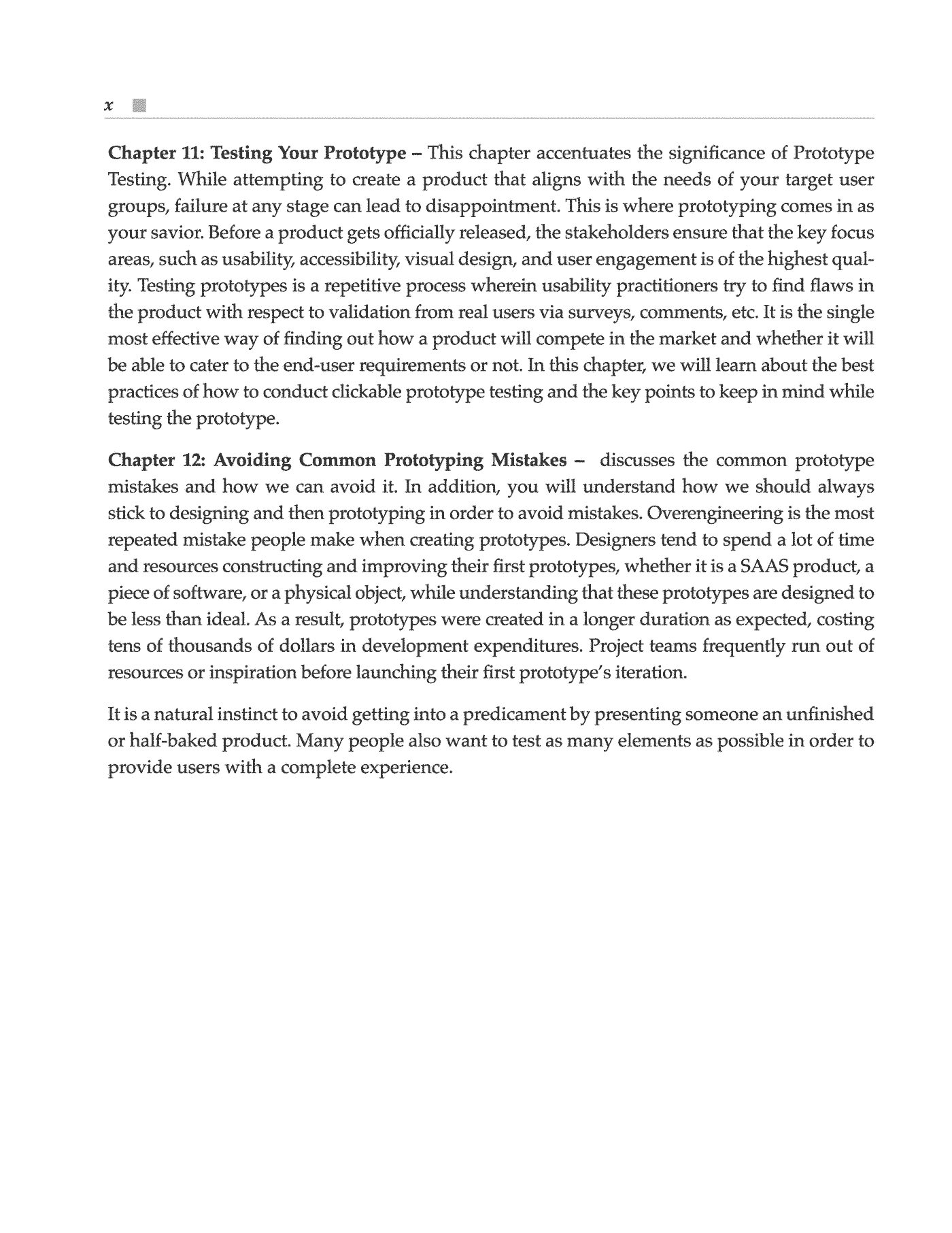 Fragment „Mastering UX Design with Effective Prototyping” — strona 10 z 30