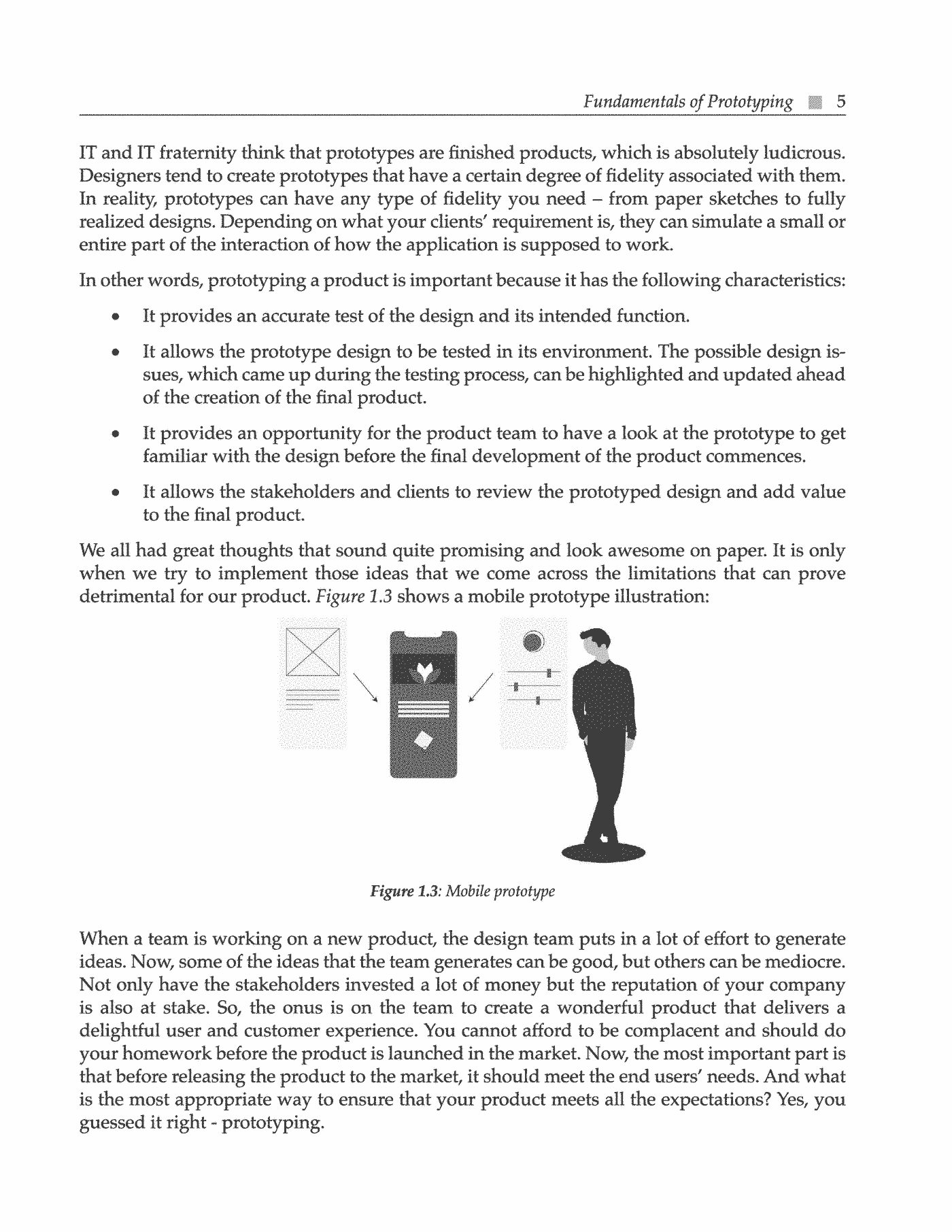 Fragment „Mastering UX Design with Effective Prototyping” — strona 29 z 30