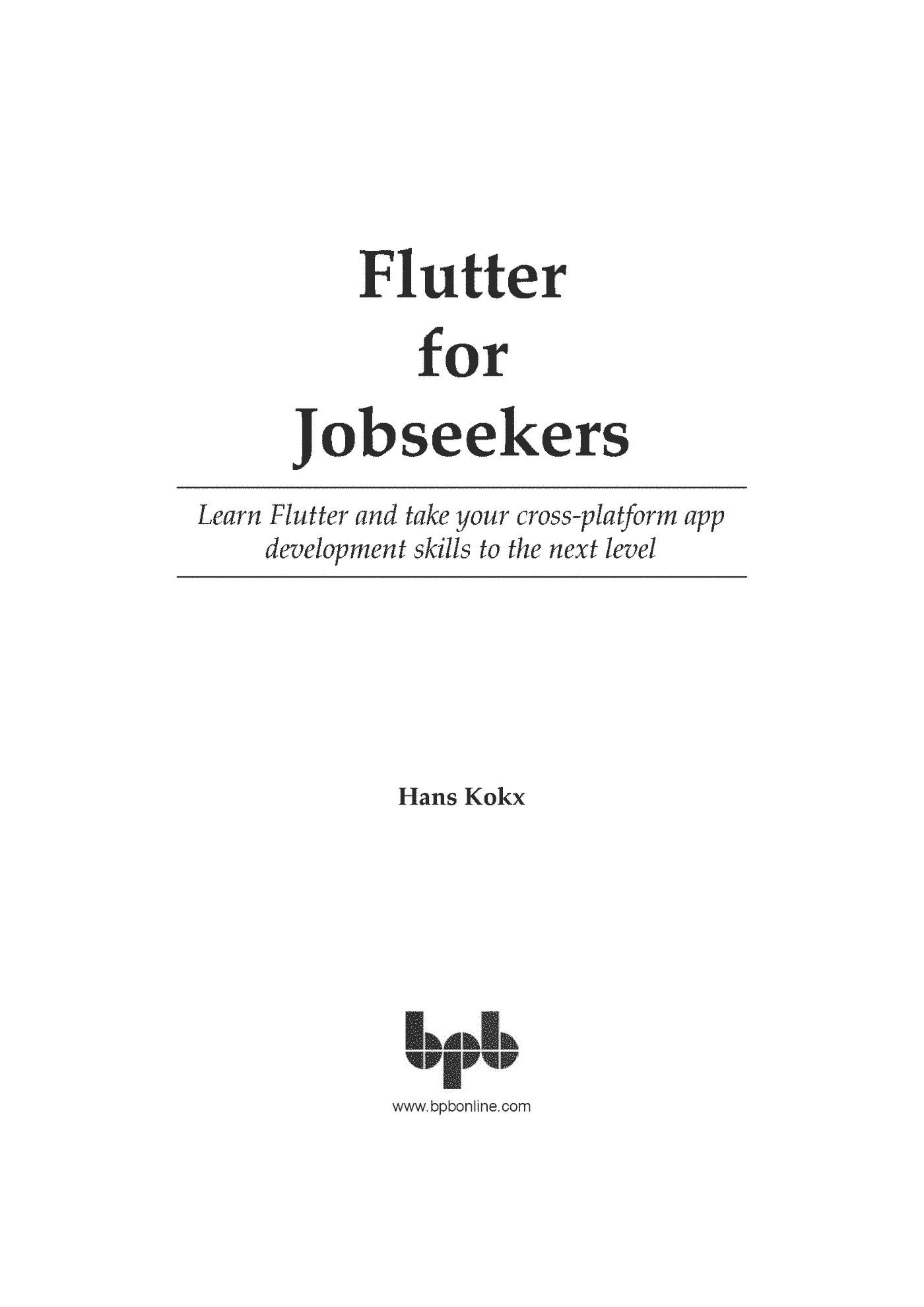 Fragment „Flutter for Jobseekers” — strona 1 z 24