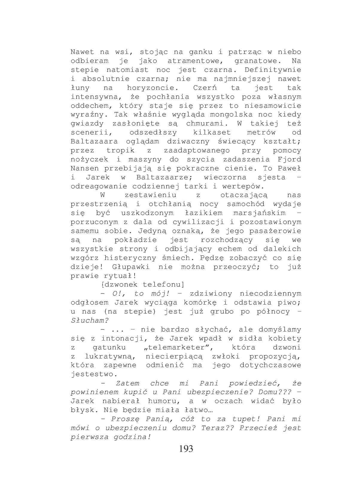 Fragment „Pickupem na początek światA” — strona 7 z 30