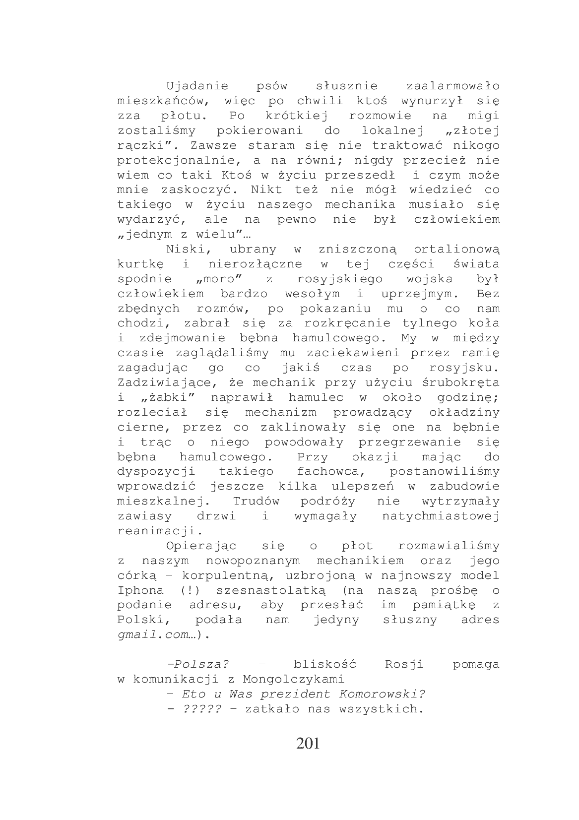 Fragment „Pickupem na początek światA” — strona 15 z 30