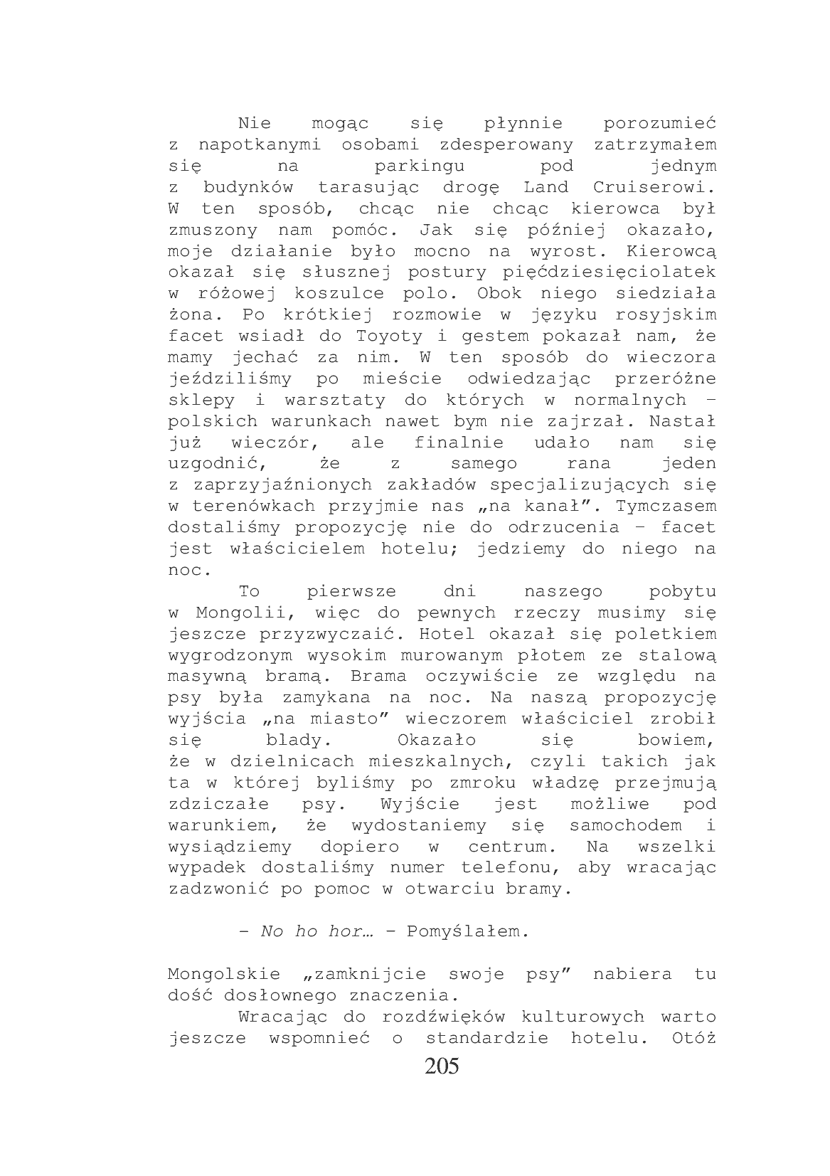 Fragment „Pickupem na początek światA” — strona 19 z 30