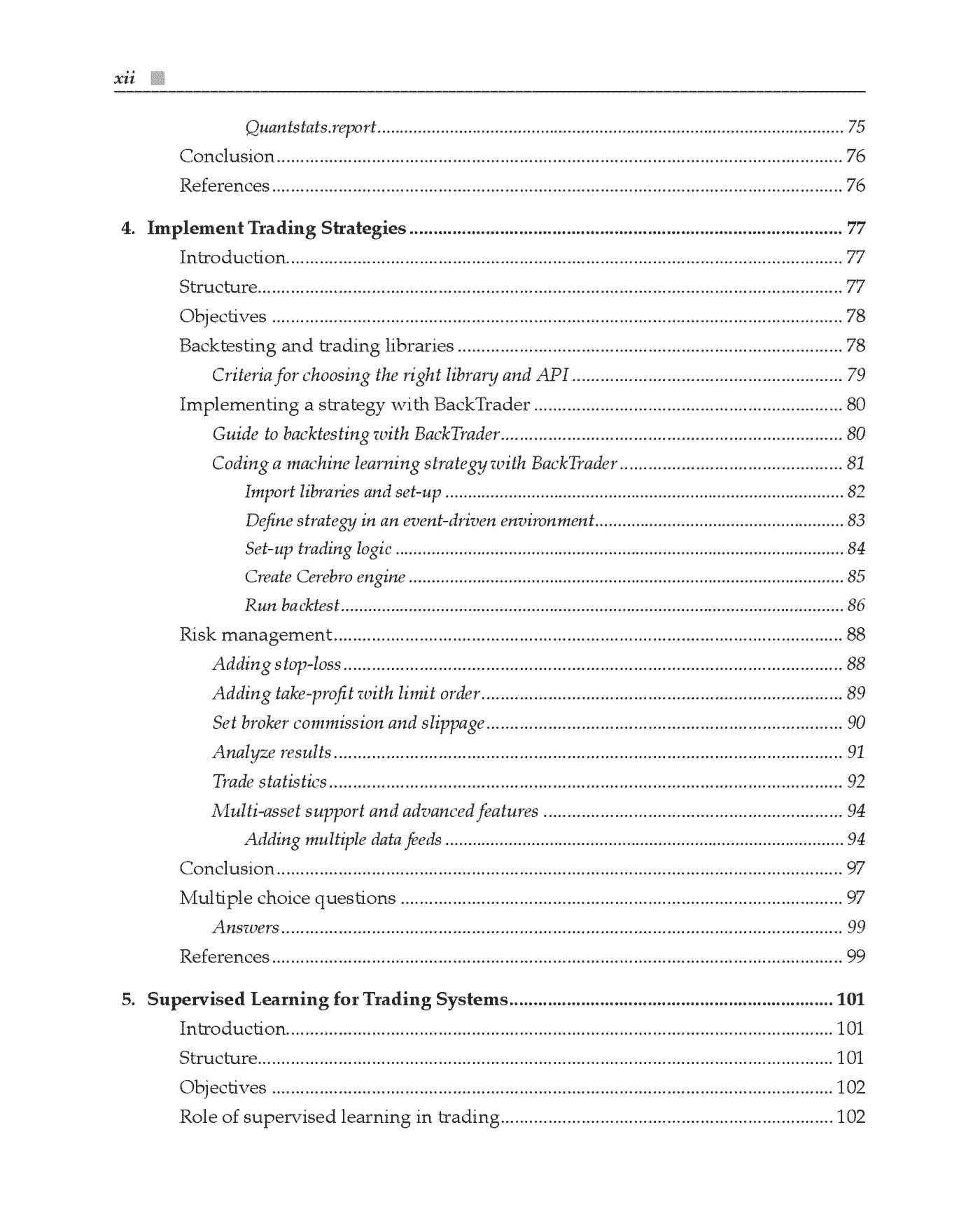 Fragment „High-performance Algorithmic Trading using Machine Learning” — strona 12 z 25