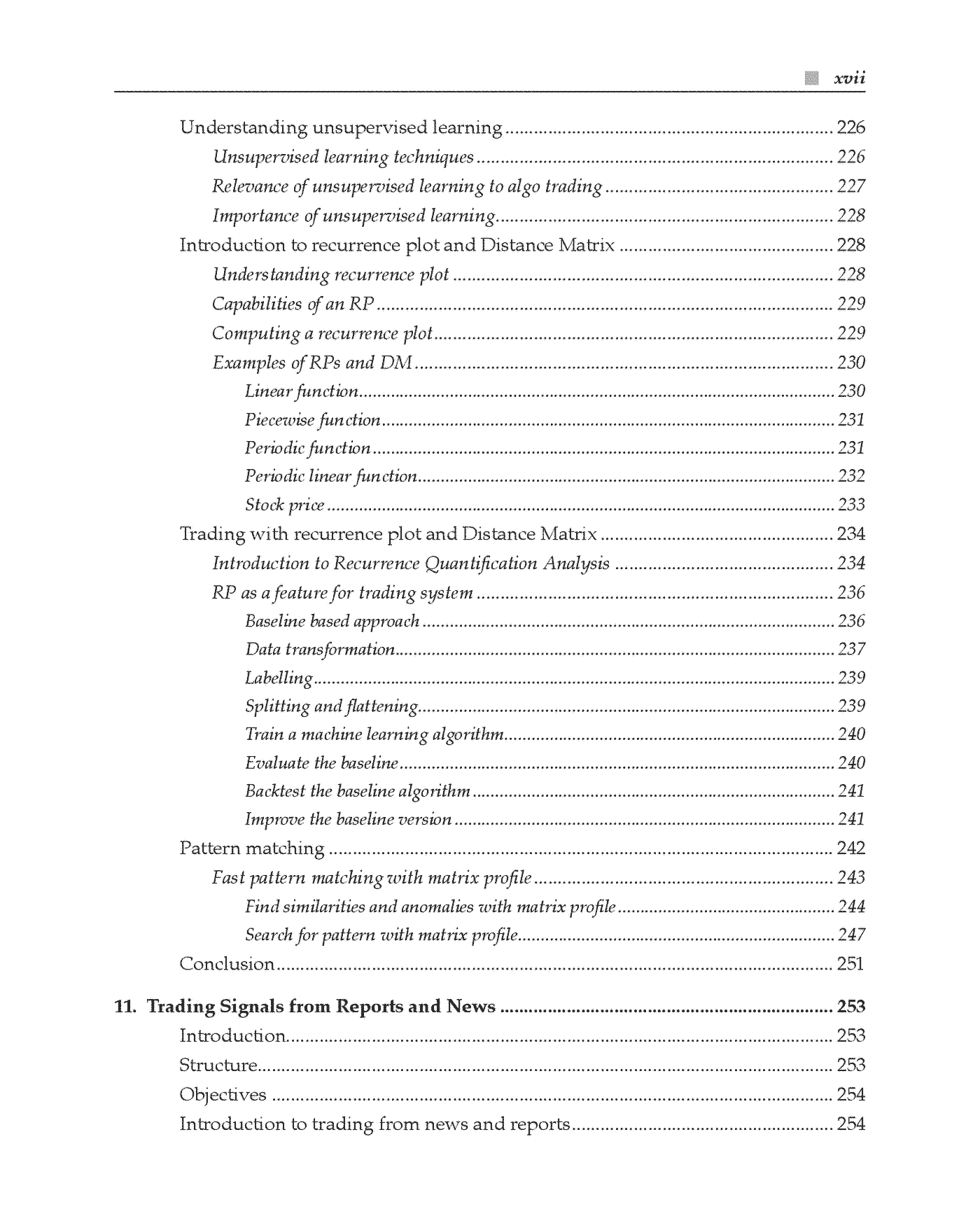 Fragment „High-performance Algorithmic Trading using Machine Learning” — strona 17 z 25