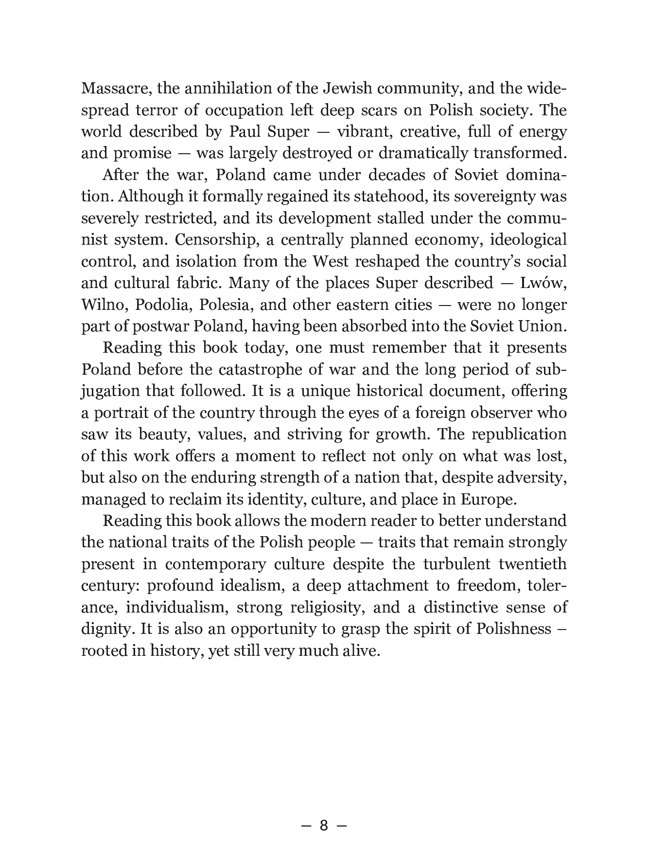 Fragment „Elements of Polish culture as seen by a resident foreigner” — strona 8 z 9