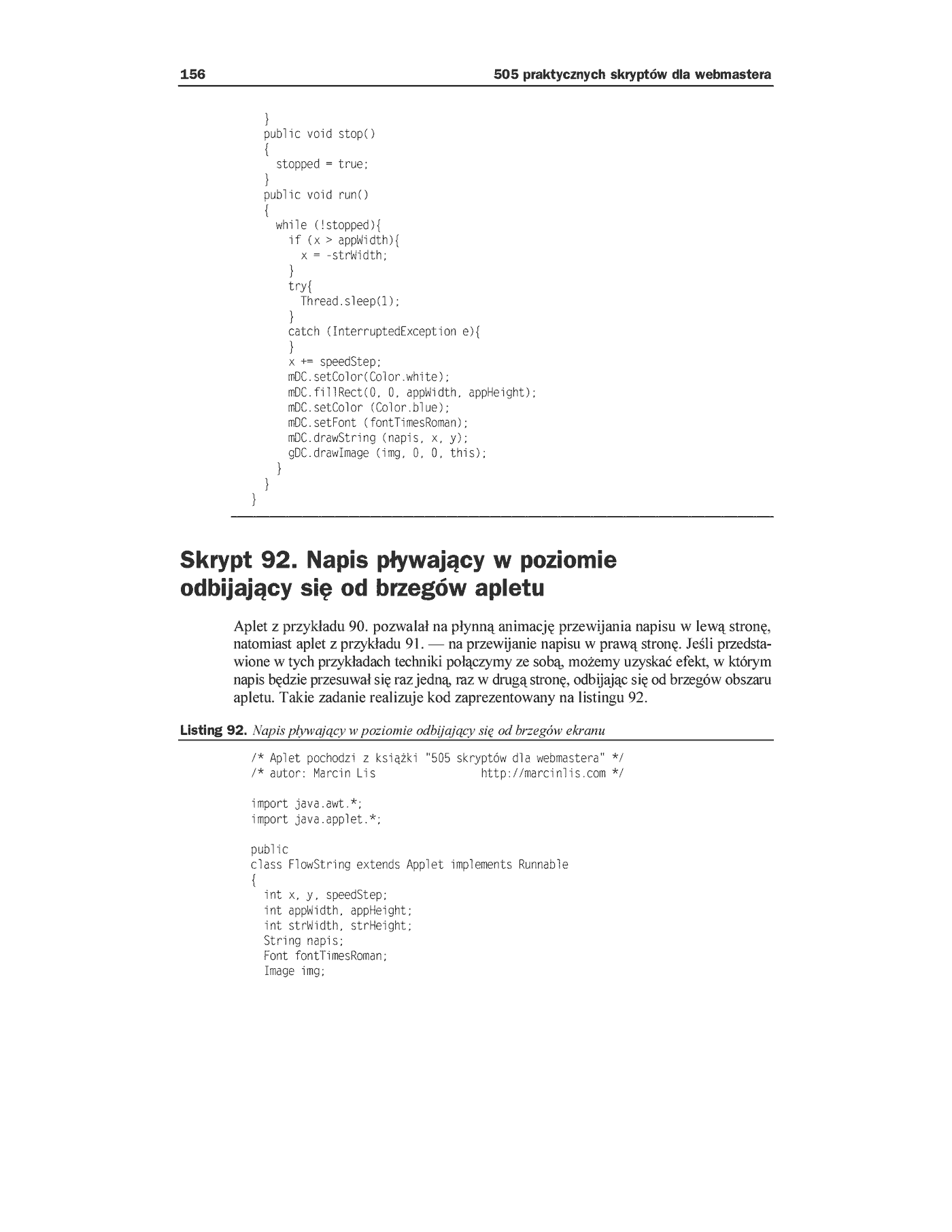 Fragment „505 praktycznych skryptów dla webmastera” — strona 18 z 30