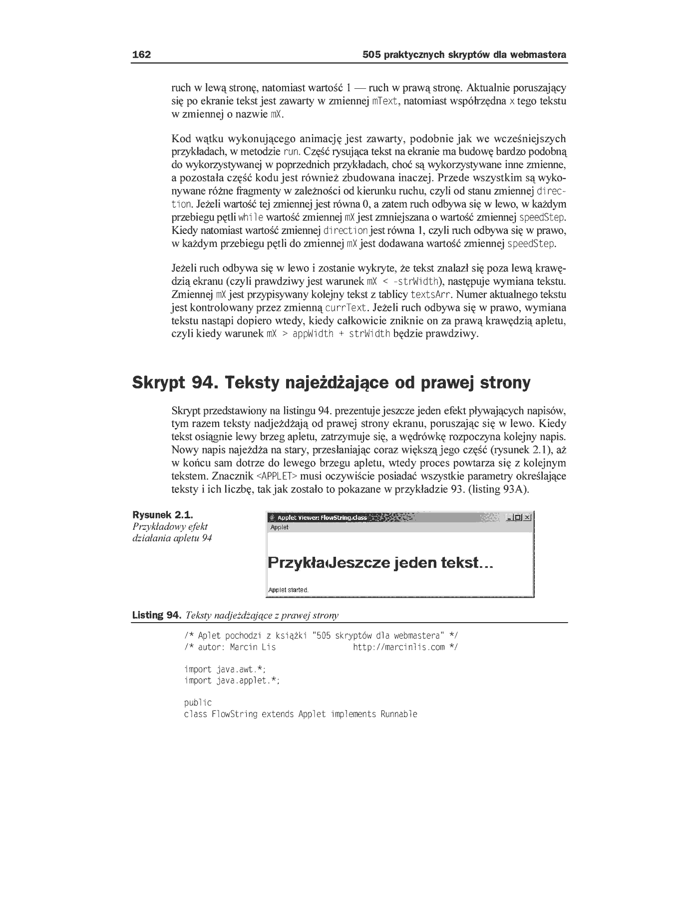 Fragment „505 praktycznych skryptów dla webmastera” — strona 24 z 30