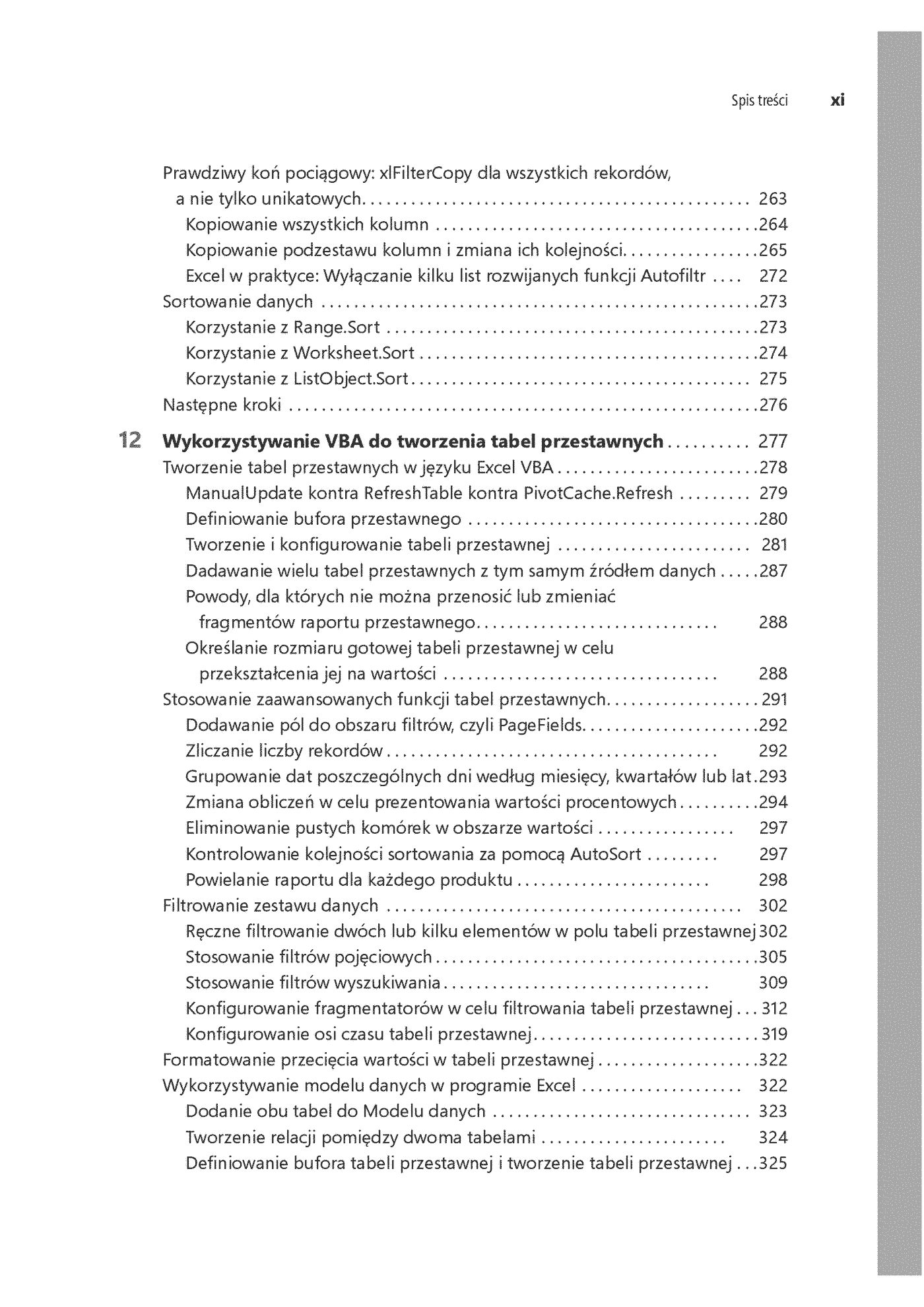 Fragment „Microsoft Excel VBA i makra. Przewodnik po wydajnej automatyzacji” — strona 11 z 30