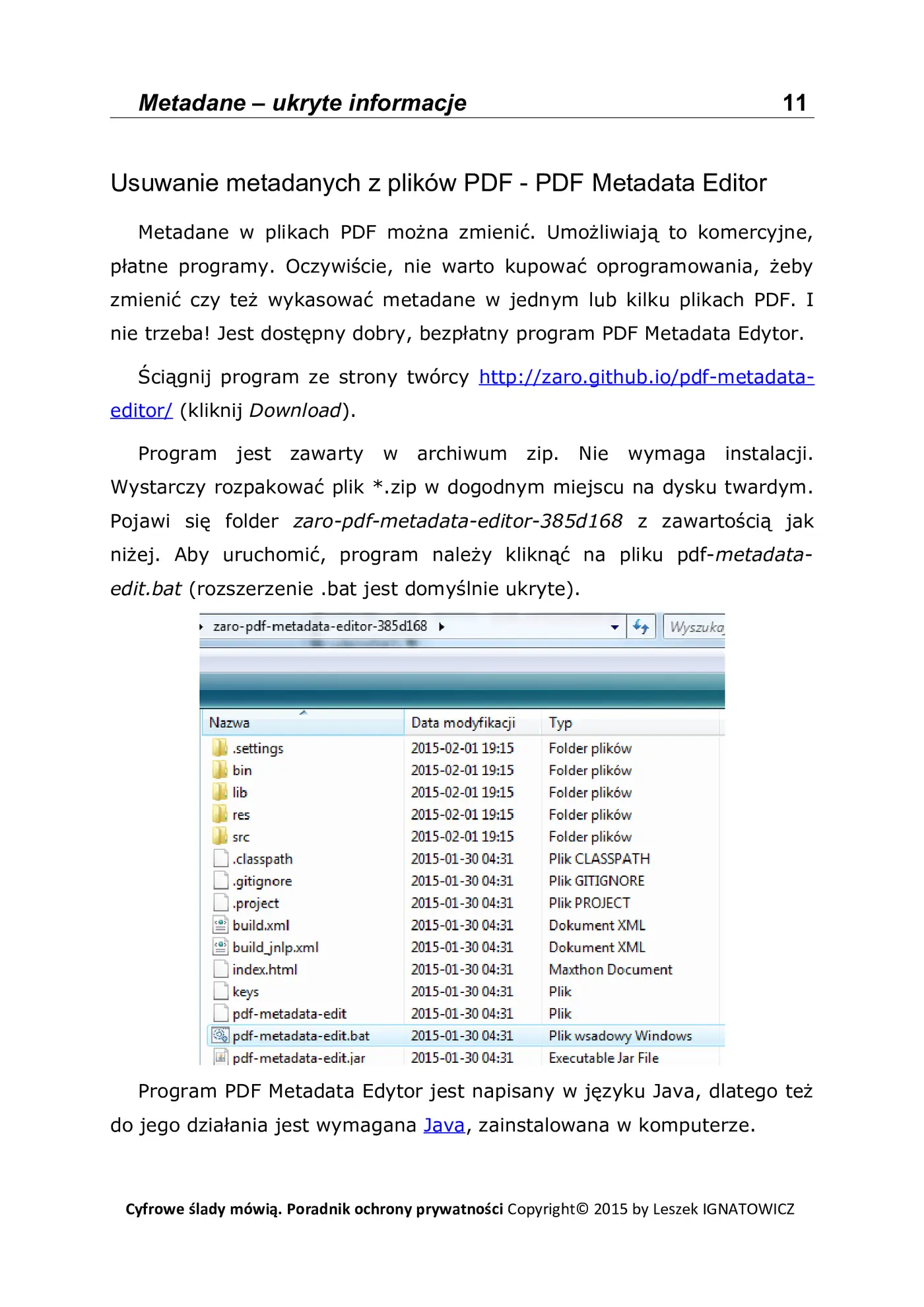 Fragment „Cyfrowe ślady mówią. Poradnik ochrony prywatności” — strona 11 z 18