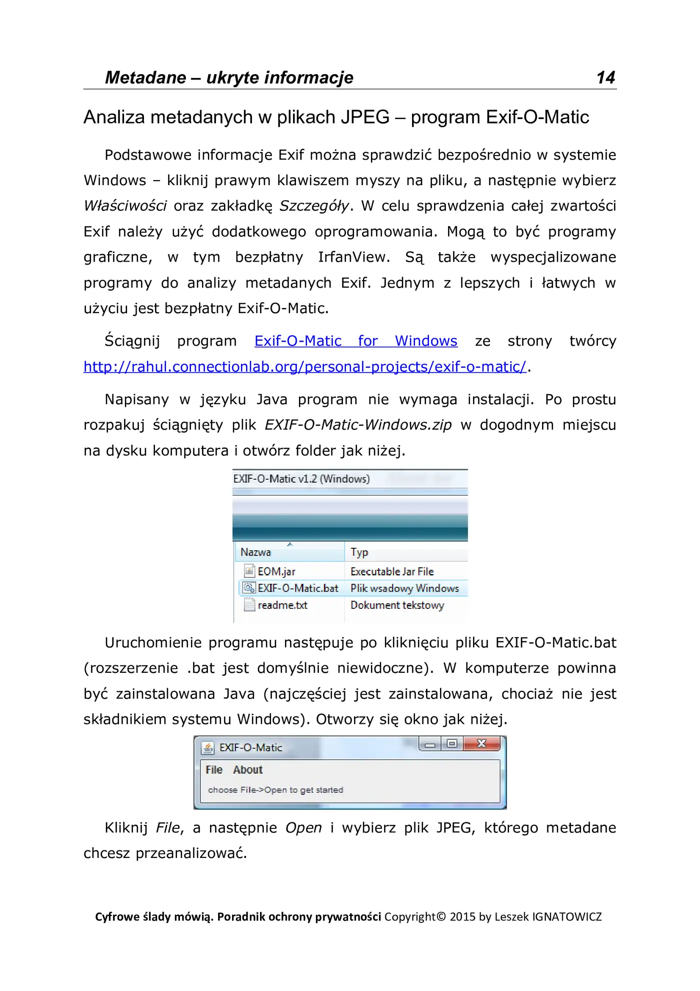 Fragment „Cyfrowe ślady mówią. Poradnik ochrony prywatności” — strona 14 z 18