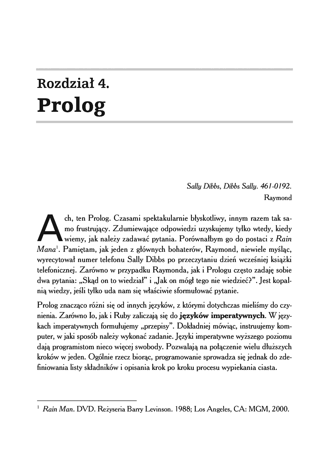 Fragment „Siedem języków w siedem tygodni. Praktyczny przewodnik nauki języków programowania” — strona 5 z 30