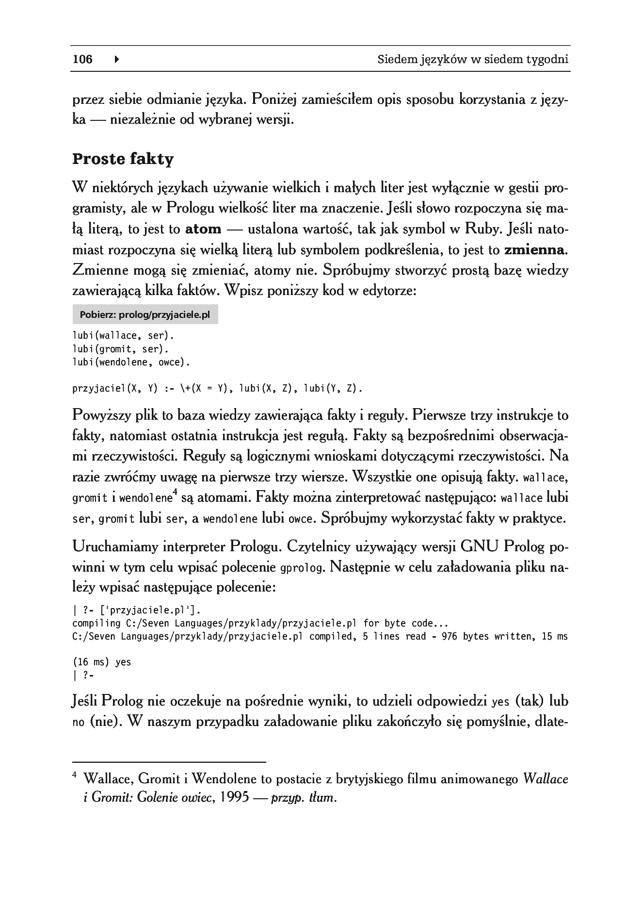 Fragment „Siedem języków w siedem tygodni. Praktyczny przewodnik nauki języków programowania” — strona 8 z 30