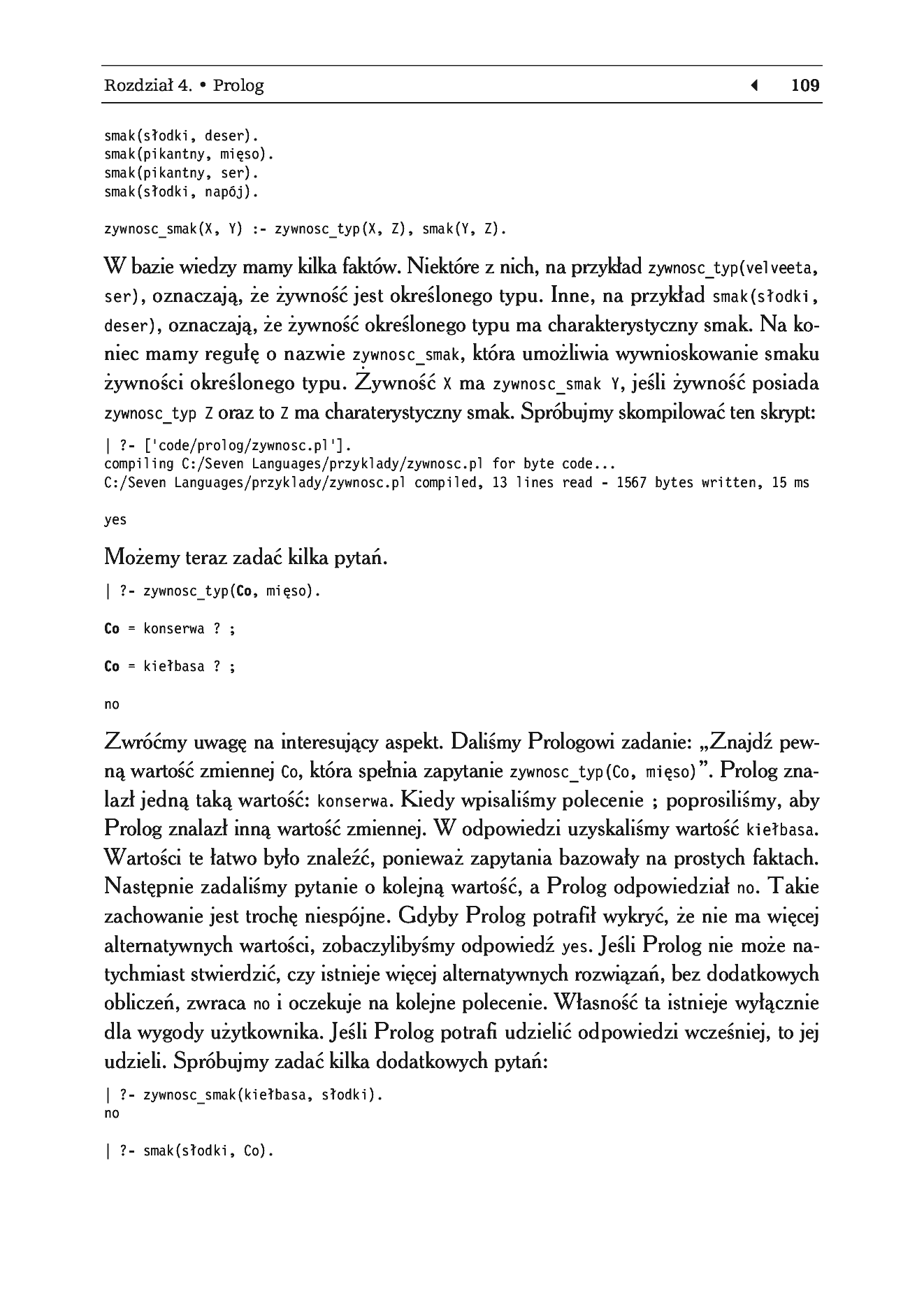 Fragment „Siedem języków w siedem tygodni. Praktyczny przewodnik nauki języków programowania” — strona 11 z 30