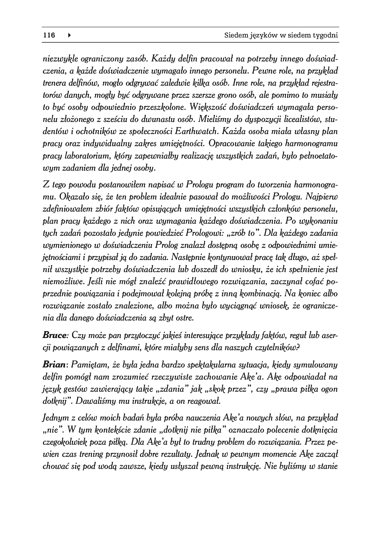 Fragment „Siedem języków w siedem tygodni. Praktyczny przewodnik nauki języków programowania” — strona 18 z 30