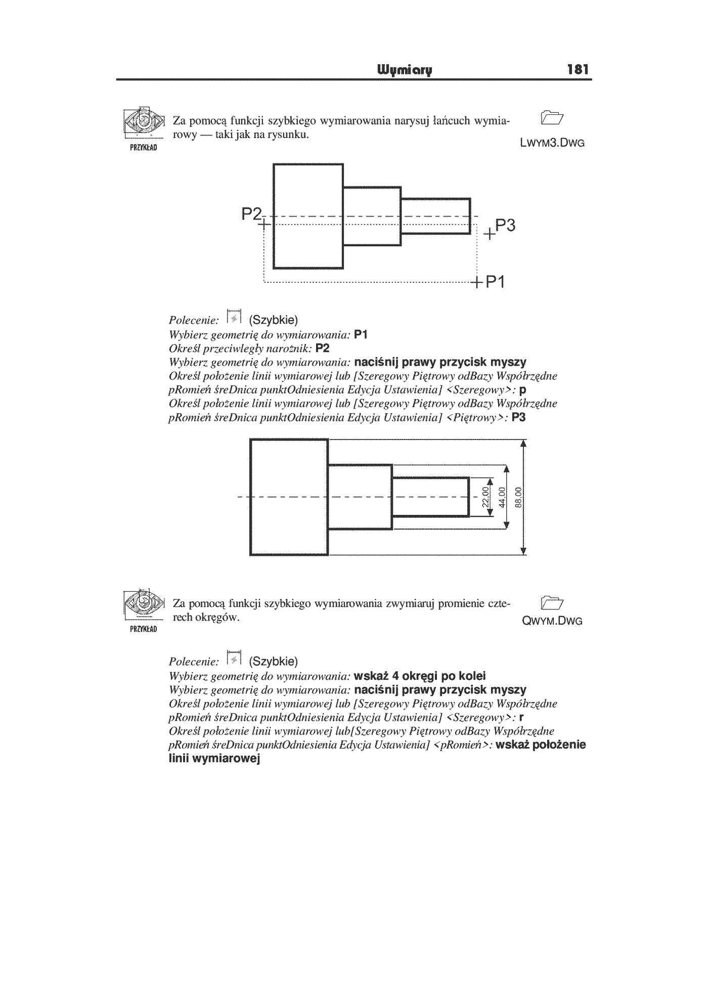 Fragment „AutoCAD 2026 PL. Pierwsze kroki” — strona 15 z 20