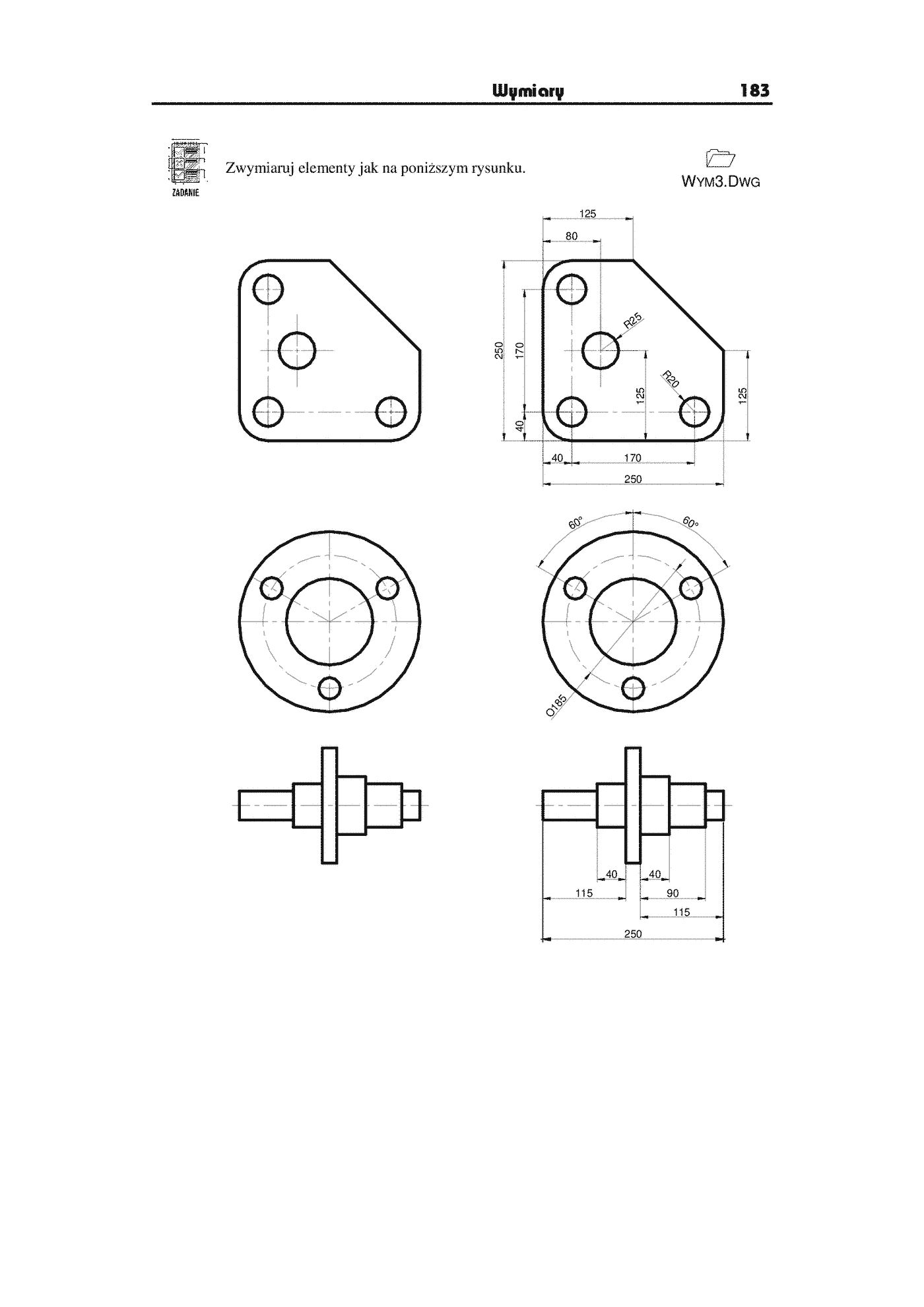 Fragment „AutoCAD 2026 PL. Pierwsze kroki” — strona 17 z 20