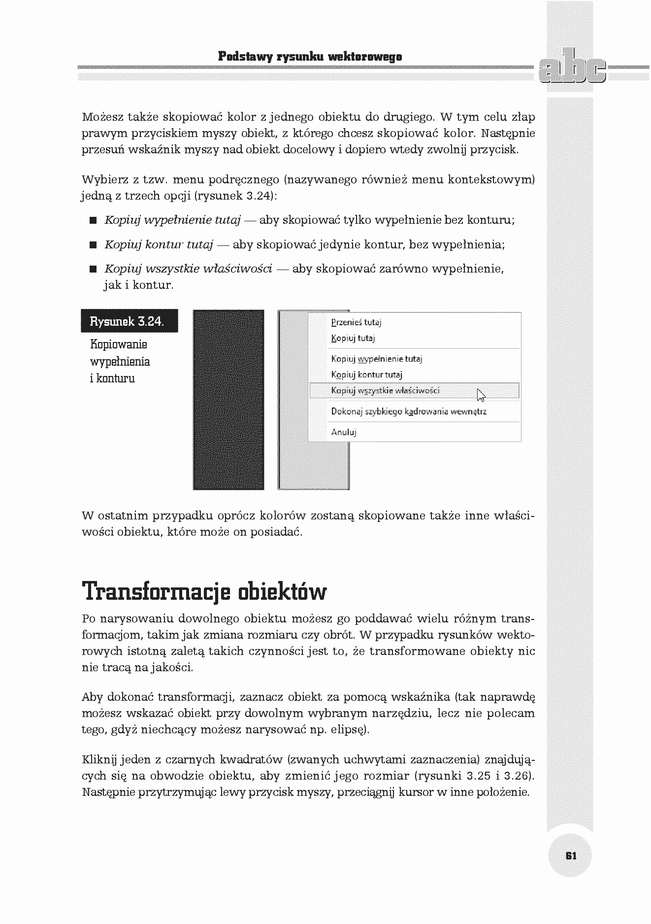 Fragment „ABC CorelDRAW 2018 PL” — strona 21 z 30